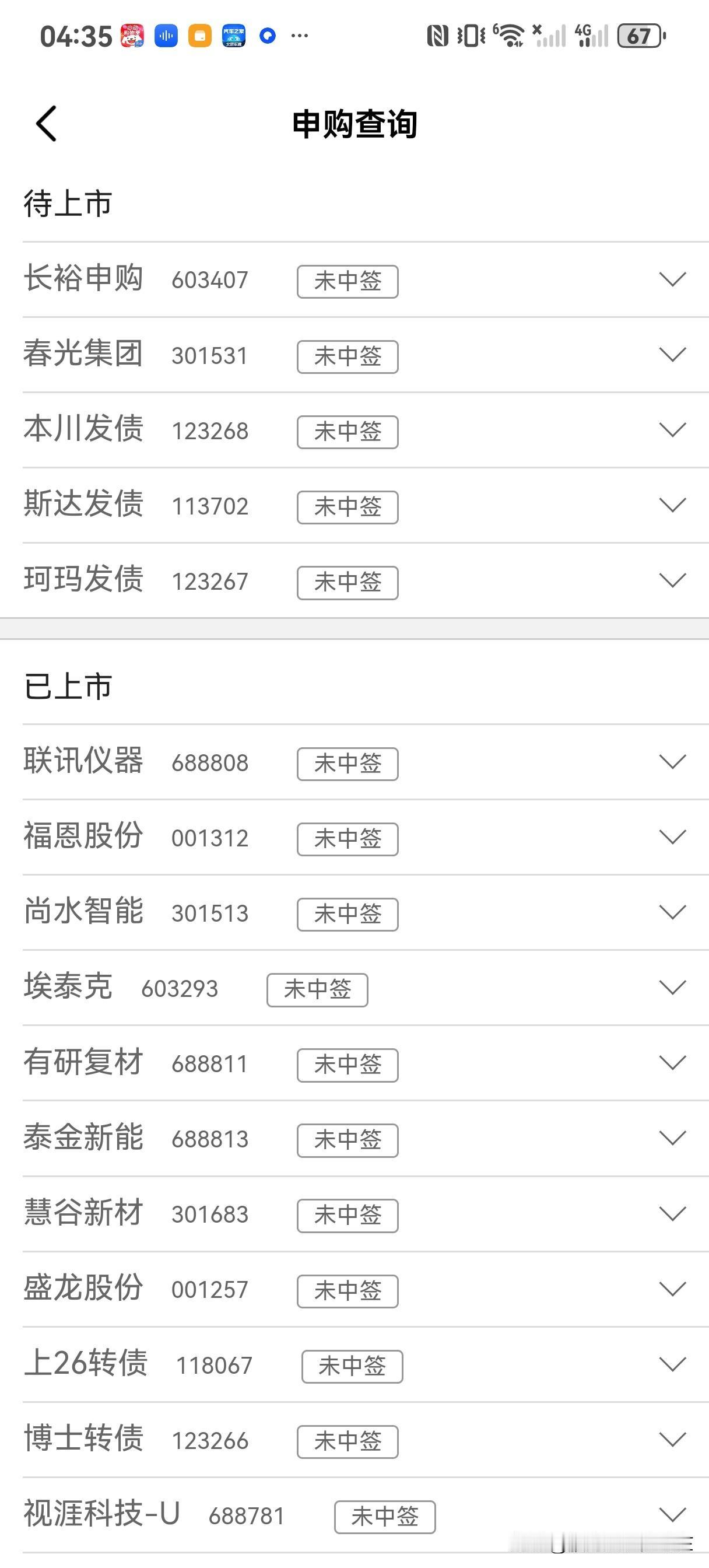 有没有人跟我一样，一直打新却从未中过签？我就实在搞不懂了，持仓两百多万的账户