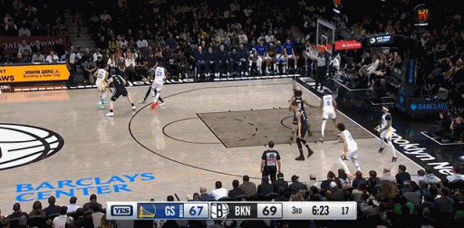 被气炸了，勇士120-107大胜篮网，这场比赛库里有一个球看了真是让人觉得气炸了