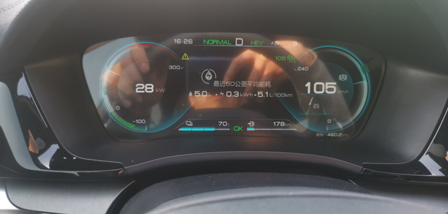 高速省油技巧车辆状态：强制保电70%，经济模式。省油关键：ACC自适应巡航设