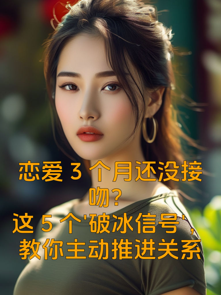 恋爱3个月还没接吻？这5个'破冰信号'，教你主动推进关系