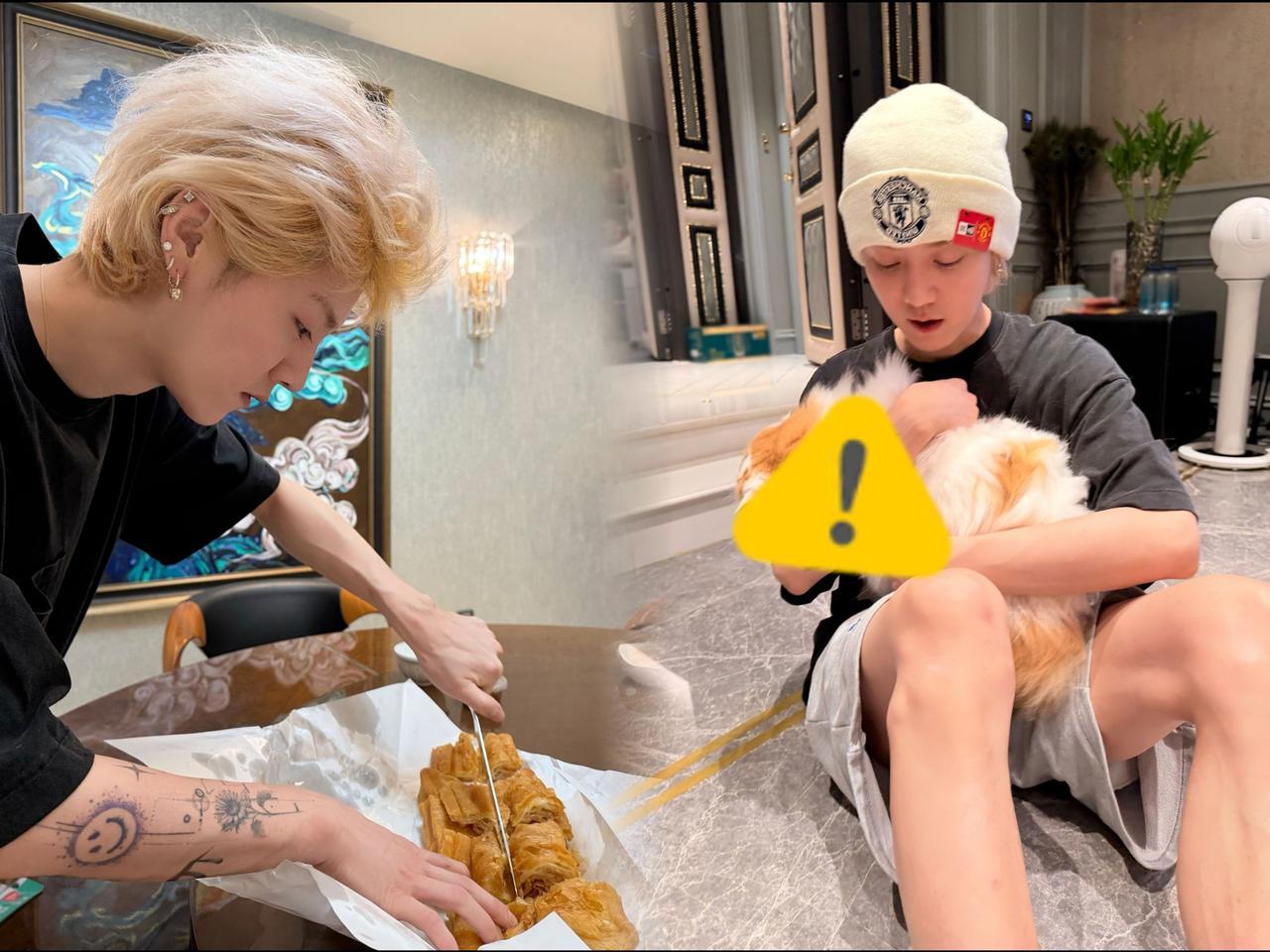 邓超家居然又被鹿晗“吃空”啦！昨晚孙俪直播爆料冰箱刚补满，鹿晗就带着关晓彤来