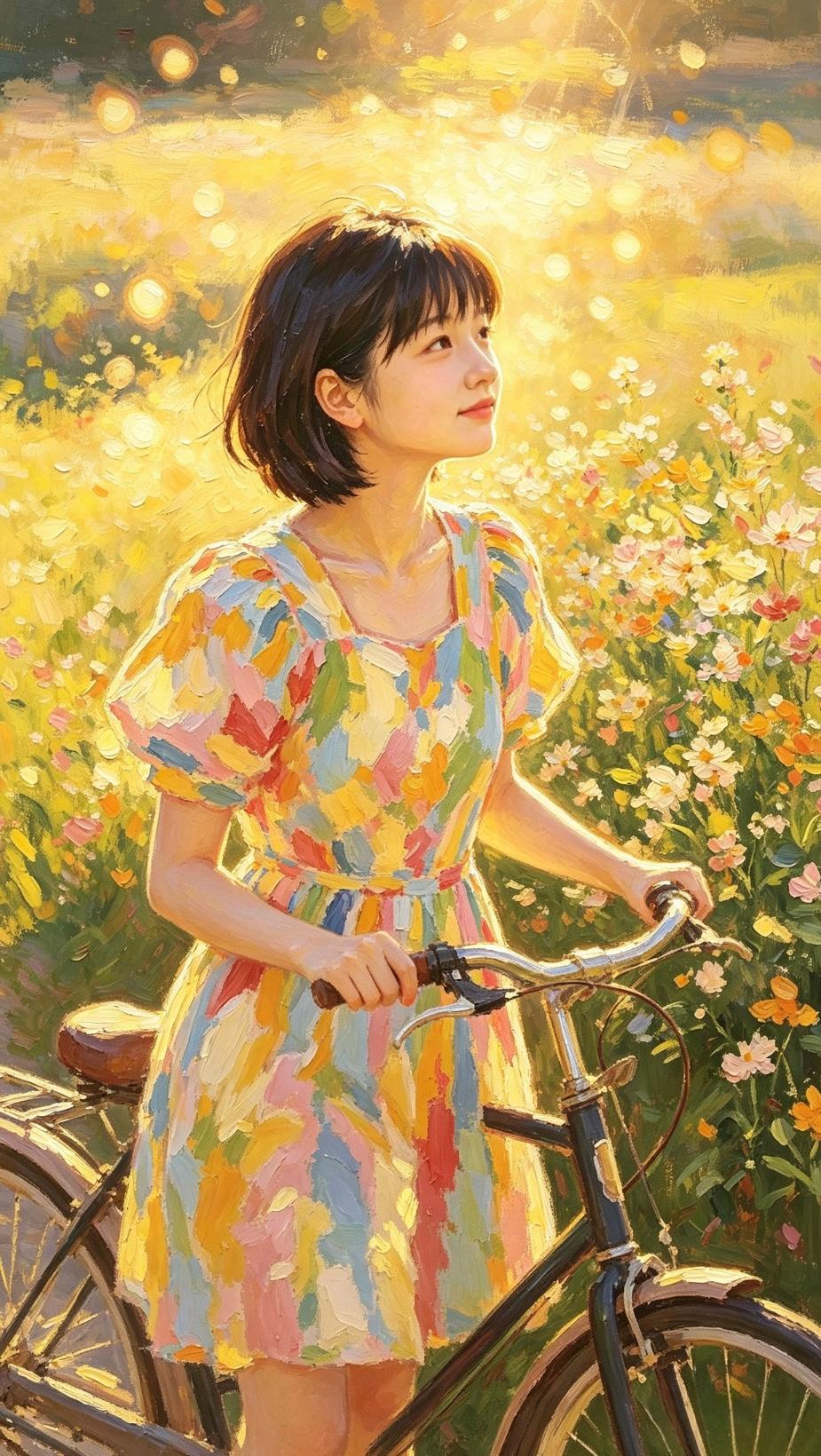 这张图是网友AI二次创作的孙颖莎长发效果。现实里莎莎一直是清爽短发，但大家就