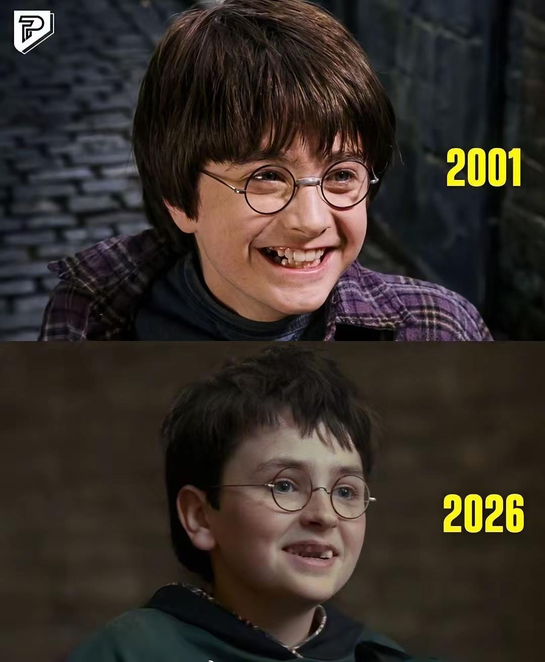 爱了哈利波特25年，如今霍格沃茨的魔法，终究还是变了。2001年，当丹尼尔