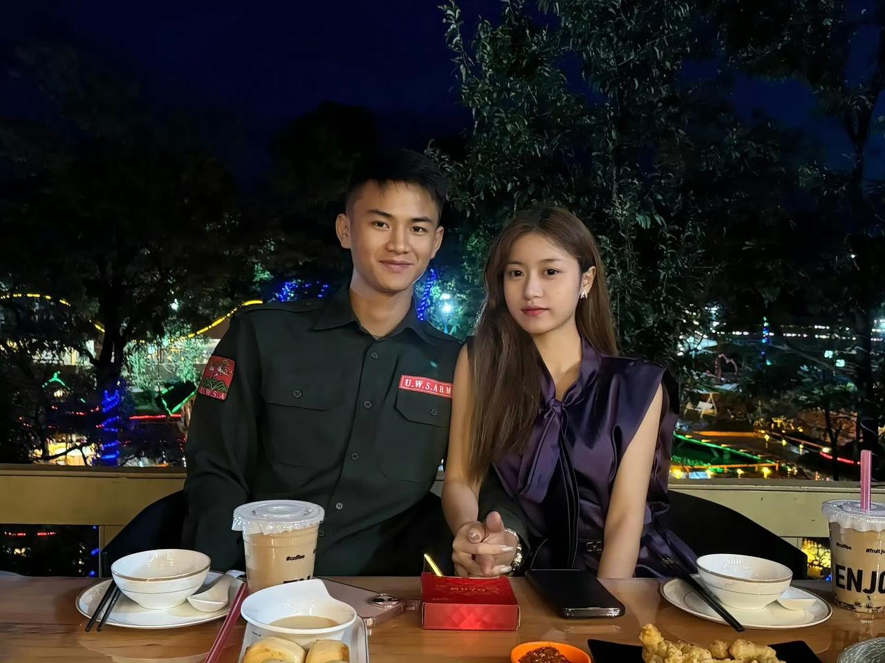 实在搞不懂这么漂亮的中国女孩为什么要找一个缅甸佤邦的小兵当老公。缅甸佤邦那地方打