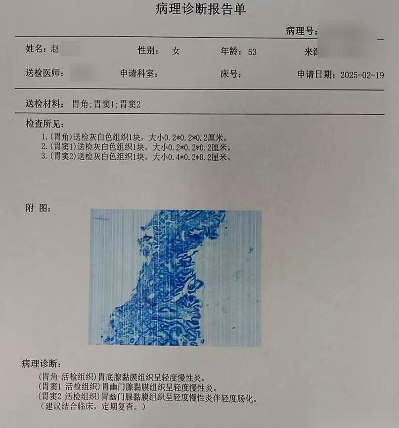 90天。​就90天，胃镜报告上那个吓死人的“中度萎缩”、“轻度不典型增生”，