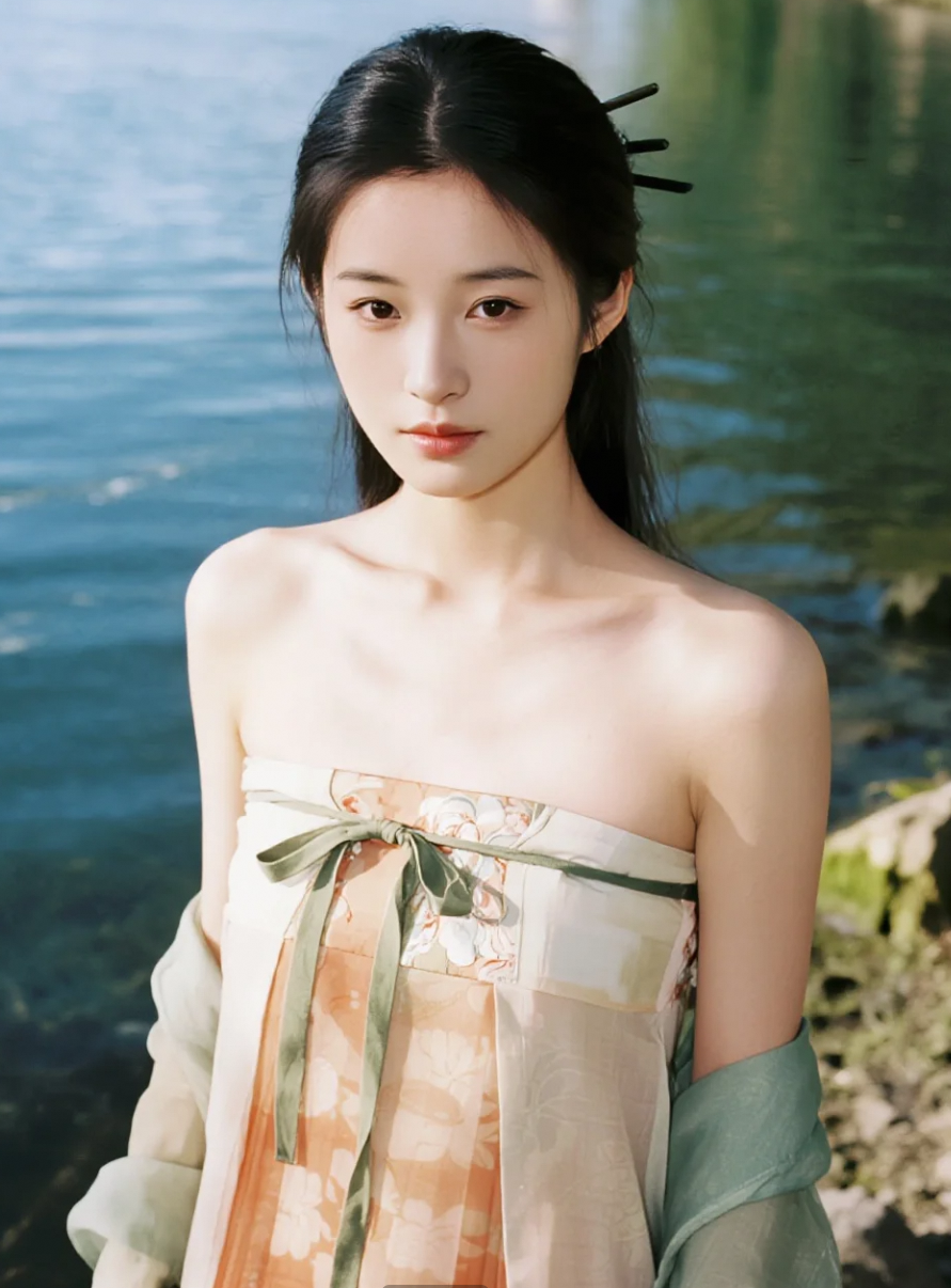 穿越千年的回眸，她就在湖边等你