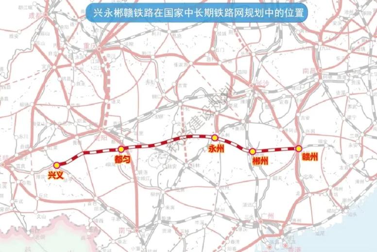 湖南铁路圈这两天出了两份官方答复，一喜一忧，放一起看特别有意思。兴永郴赣：进展