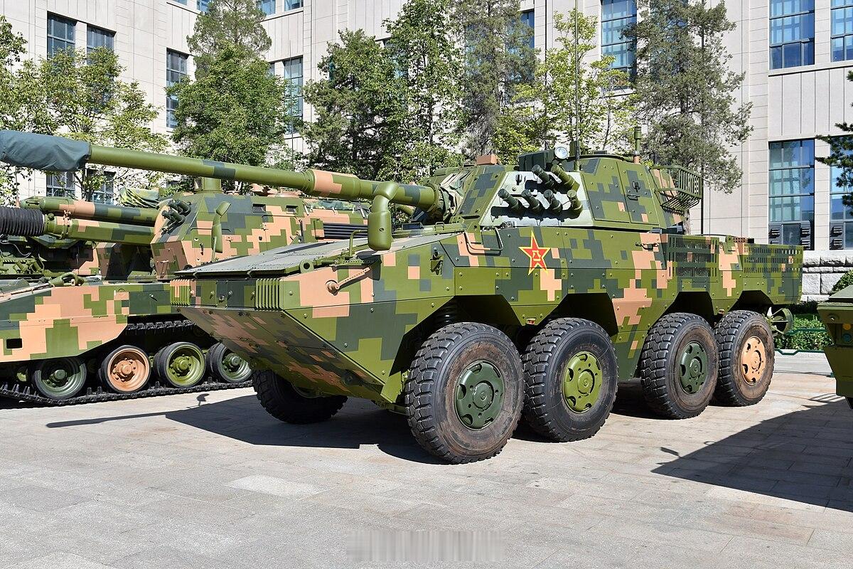 九三阅兵解读关注我九三看更多可能没什么人关心的“老”装备ZTL-11轮式突击炮