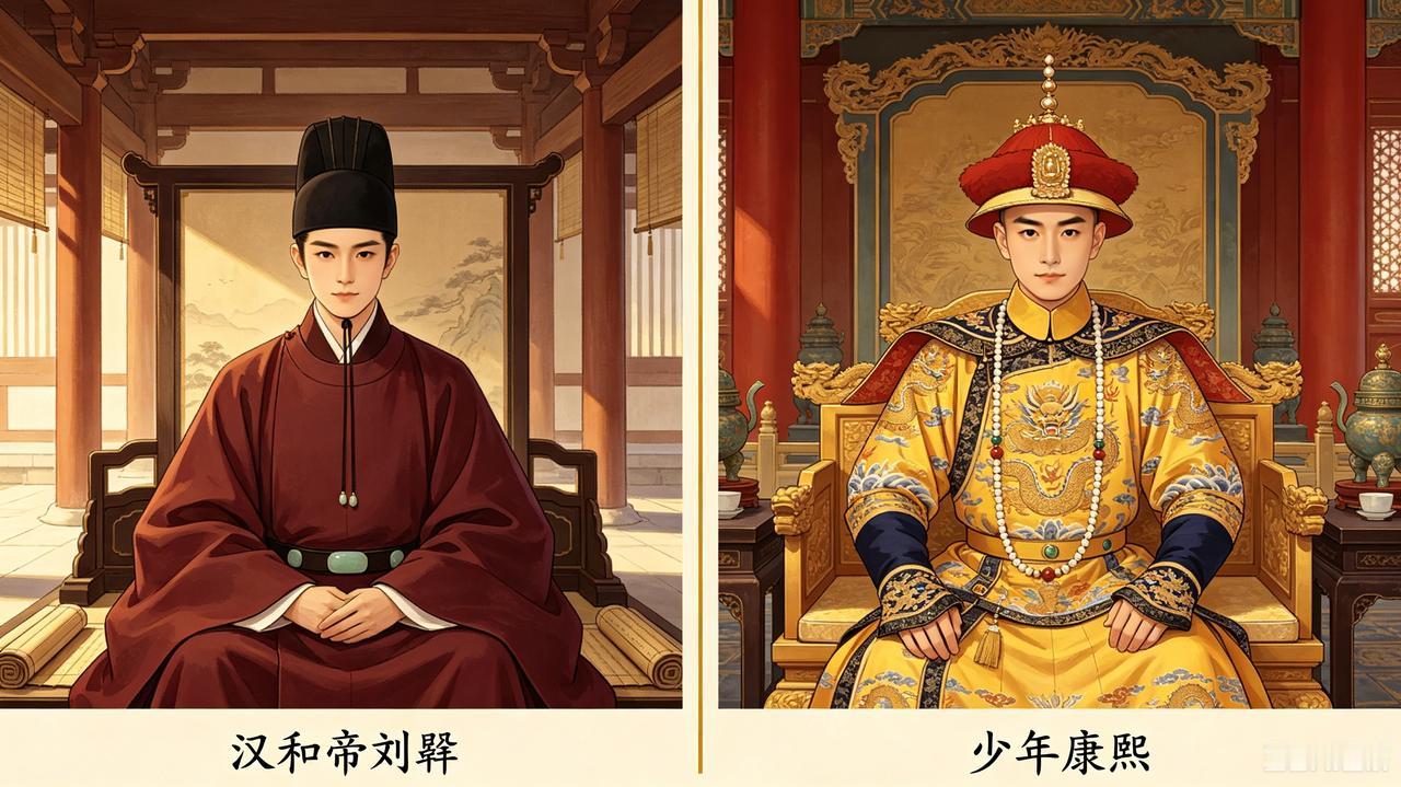 同样是少年天子擒权臣，汉和帝刘肈和康熙皇帝谁的难度更高？刘肈:我