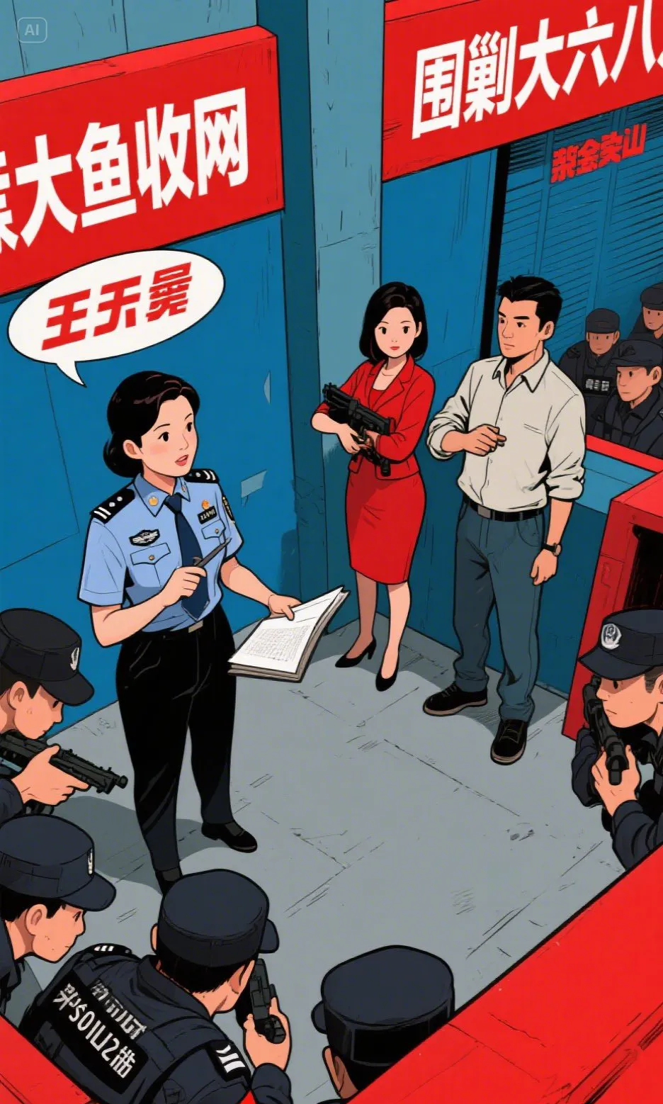 二八事件中的柴桑大姐在北京发起了大鱼收网行动，这次行动的目标是围剿大六八。消息一