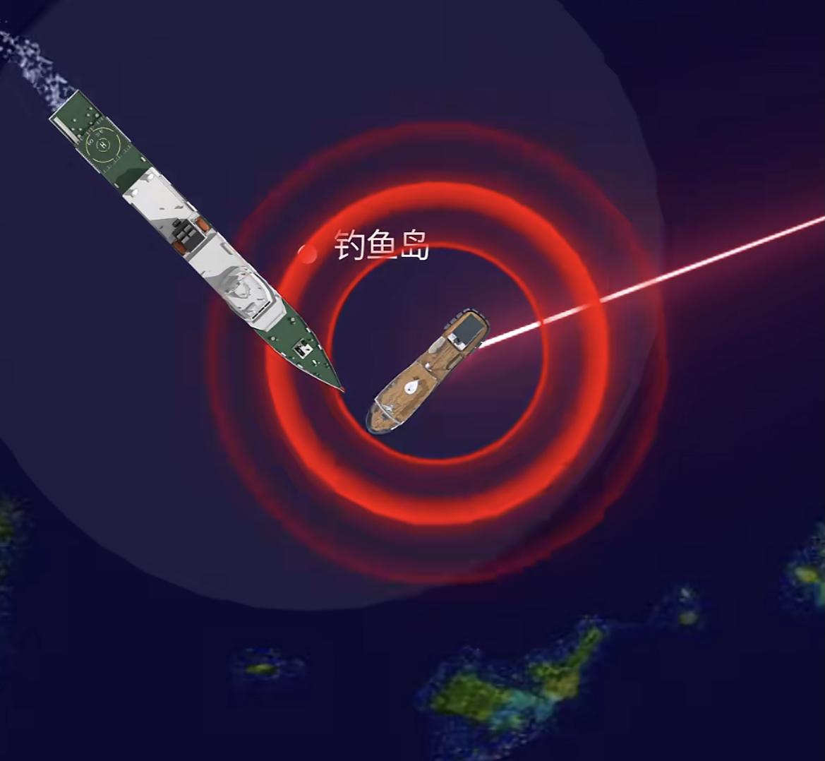 再也没有模糊，一切都明朗了！钓鱼岛就是中国的，执法权在我们手里！日本还是搞“