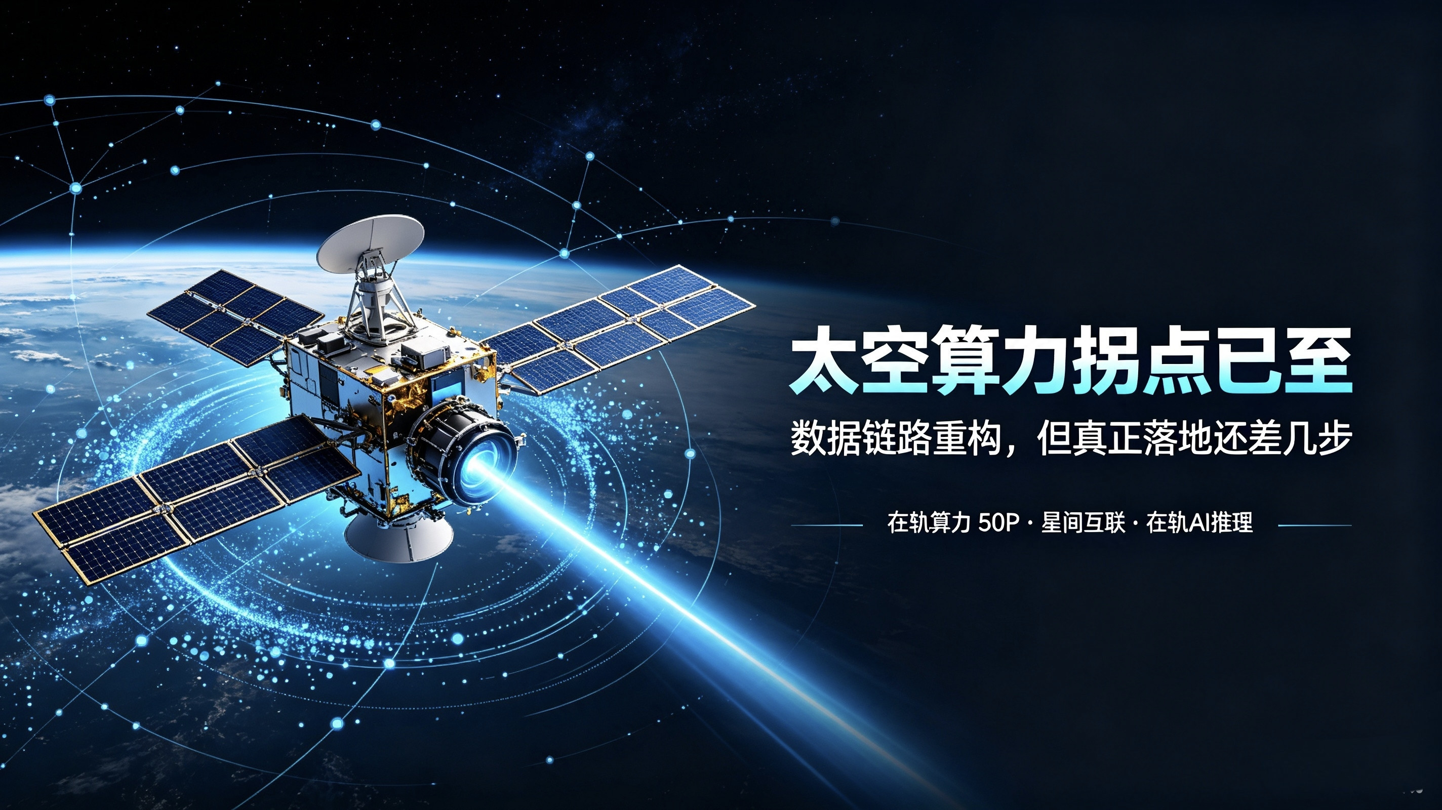 太空算力拐点已至：数据链路重构，但真正落地还差几步我国在轨民商用遥感卫星超640颗，每天产生海量数据