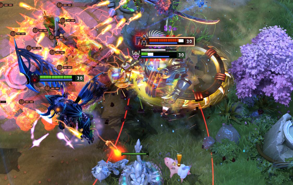 这版本拍拍重做魔晶后整个英雄的定位完全变了，现在魔晶施加三层怒意狂击配合天赋和超