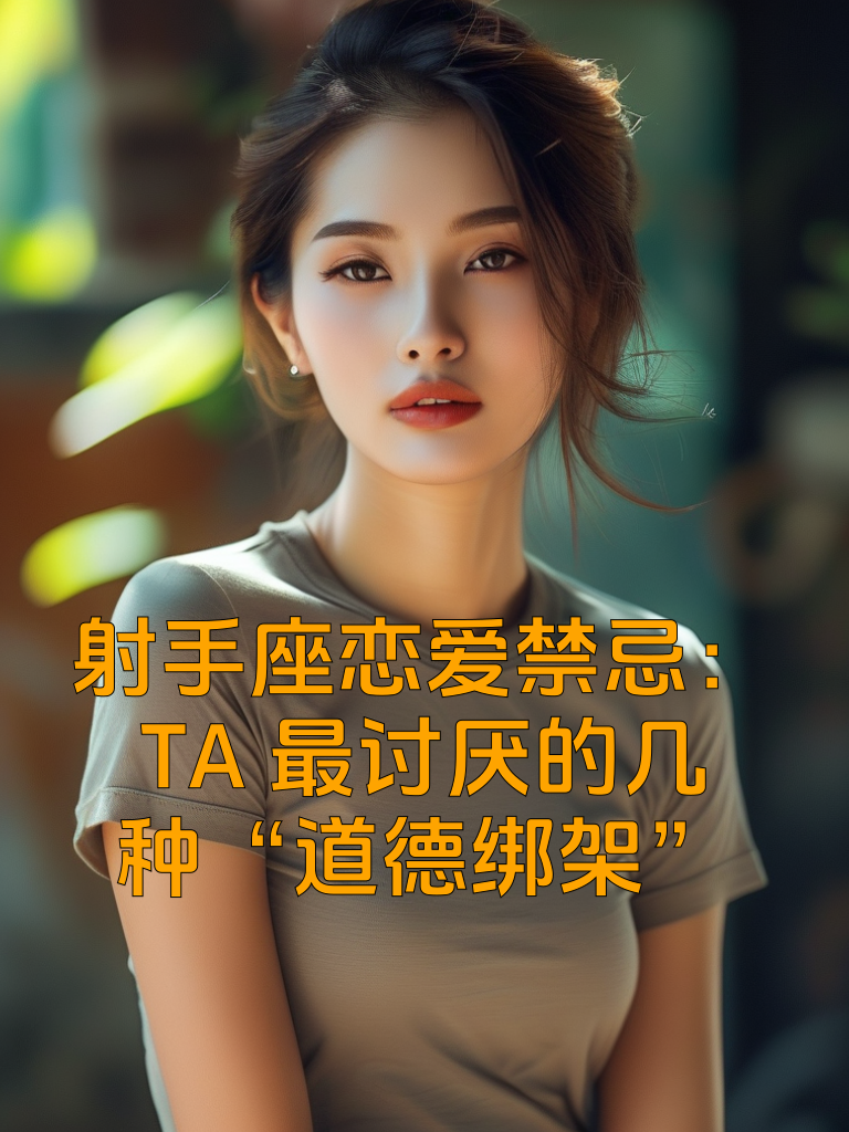 射手座恋爱禁忌：TA最讨厌的几种“道德绑架”