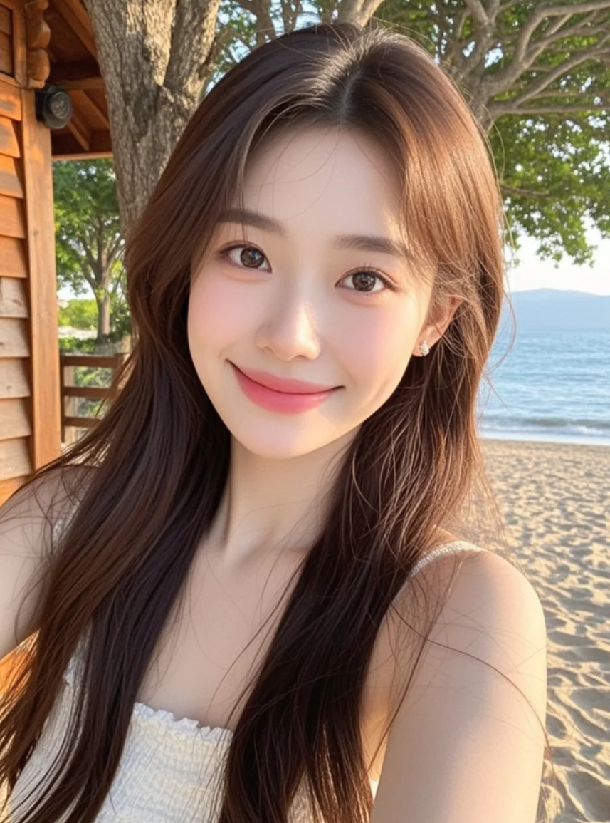 淡妆出街，海天为证，我算不算你的夏日心动？