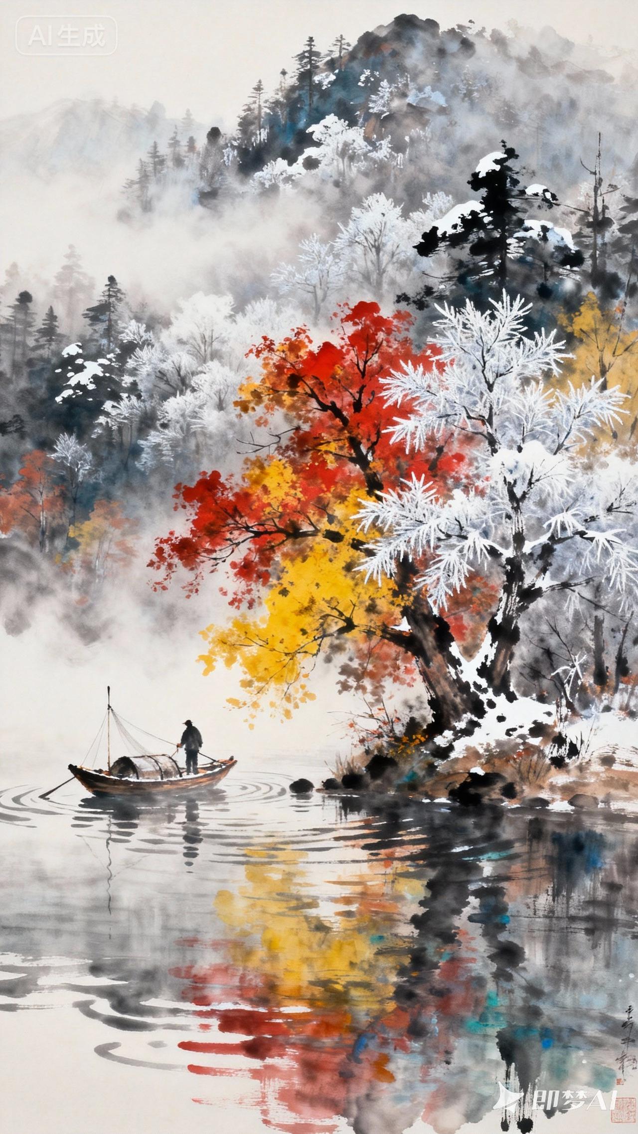 “一山一水一风景”这上联，简约又有意境，仿佛一幅秀丽的山水画卷在眼前展开。对下联