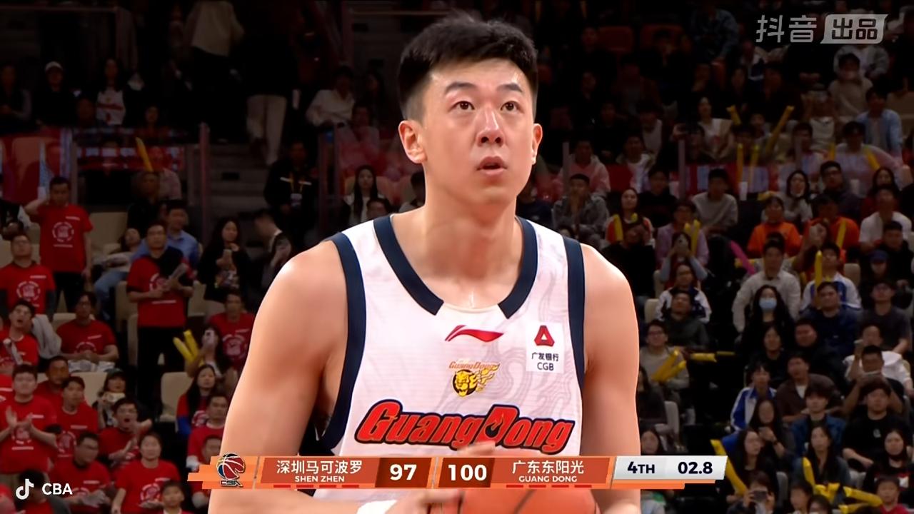 2026年3月13日晚，CBA广东队101比97战胜了深圳队。主要数据：广东