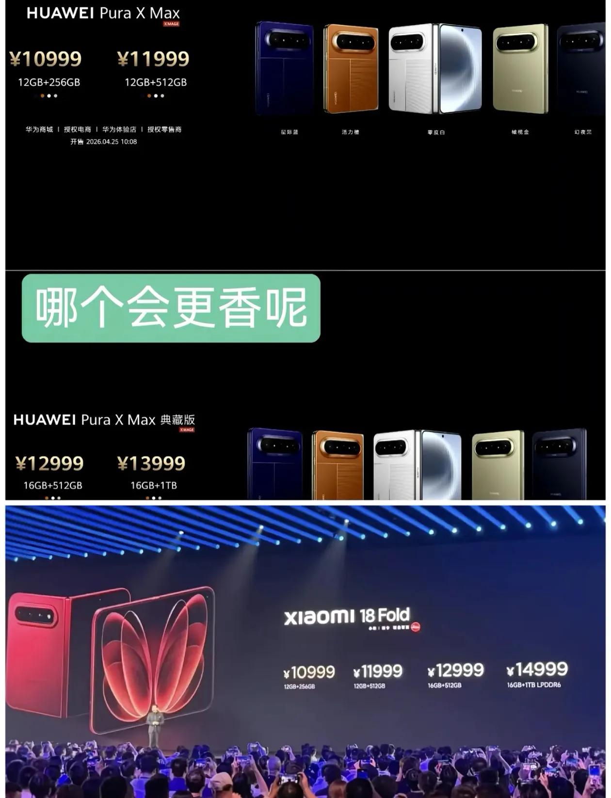 价格一样的话，你选“阔折叠”还“中折叠”呢？