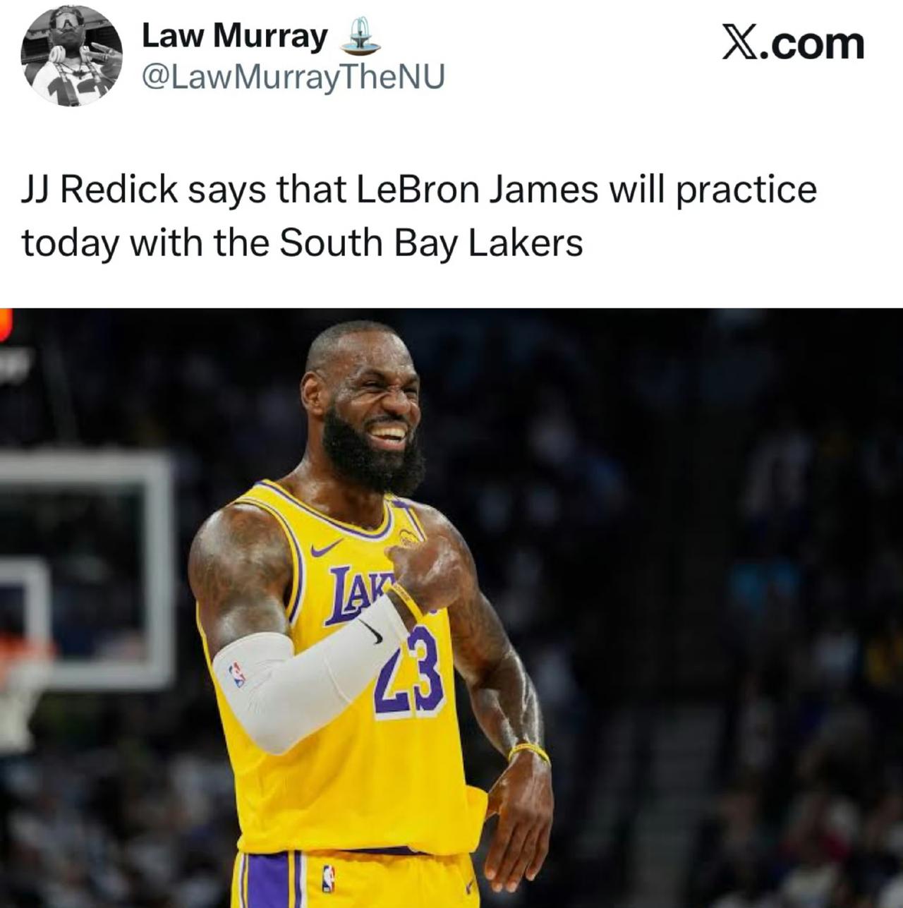 詹姆斯坐不住了——预测5连客结束他复出！本来装伤逼宫的，结果湖人战绩挺好，里夫