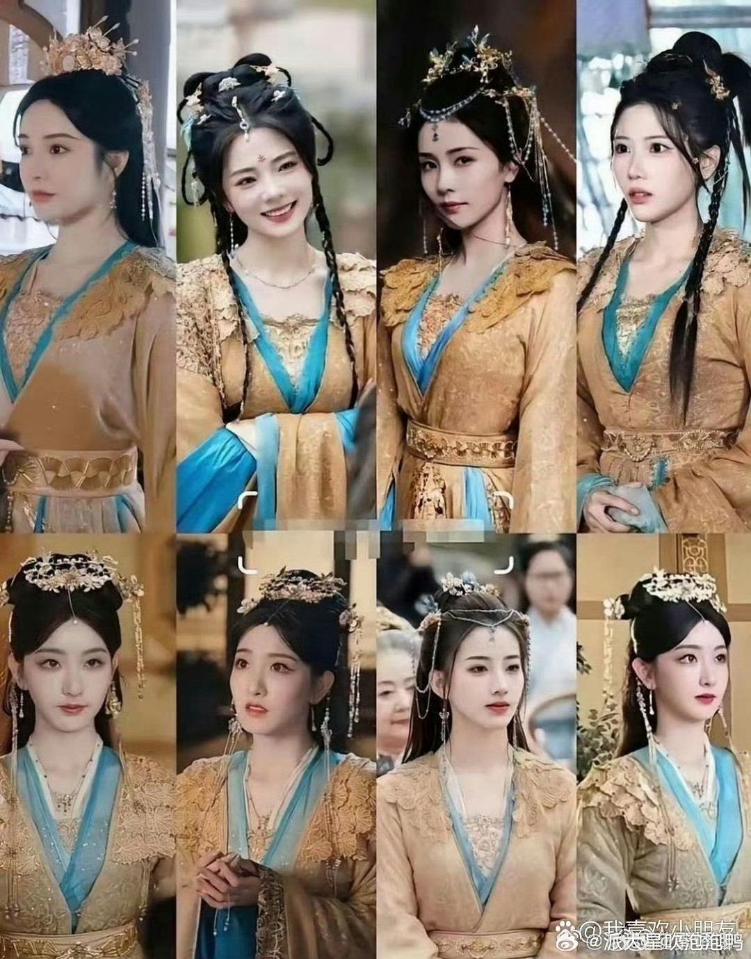 原来戏服长剧穿完短剧穿哈哈哈，我说怎么看起来有点相似，有这样的循环利用也是很不错