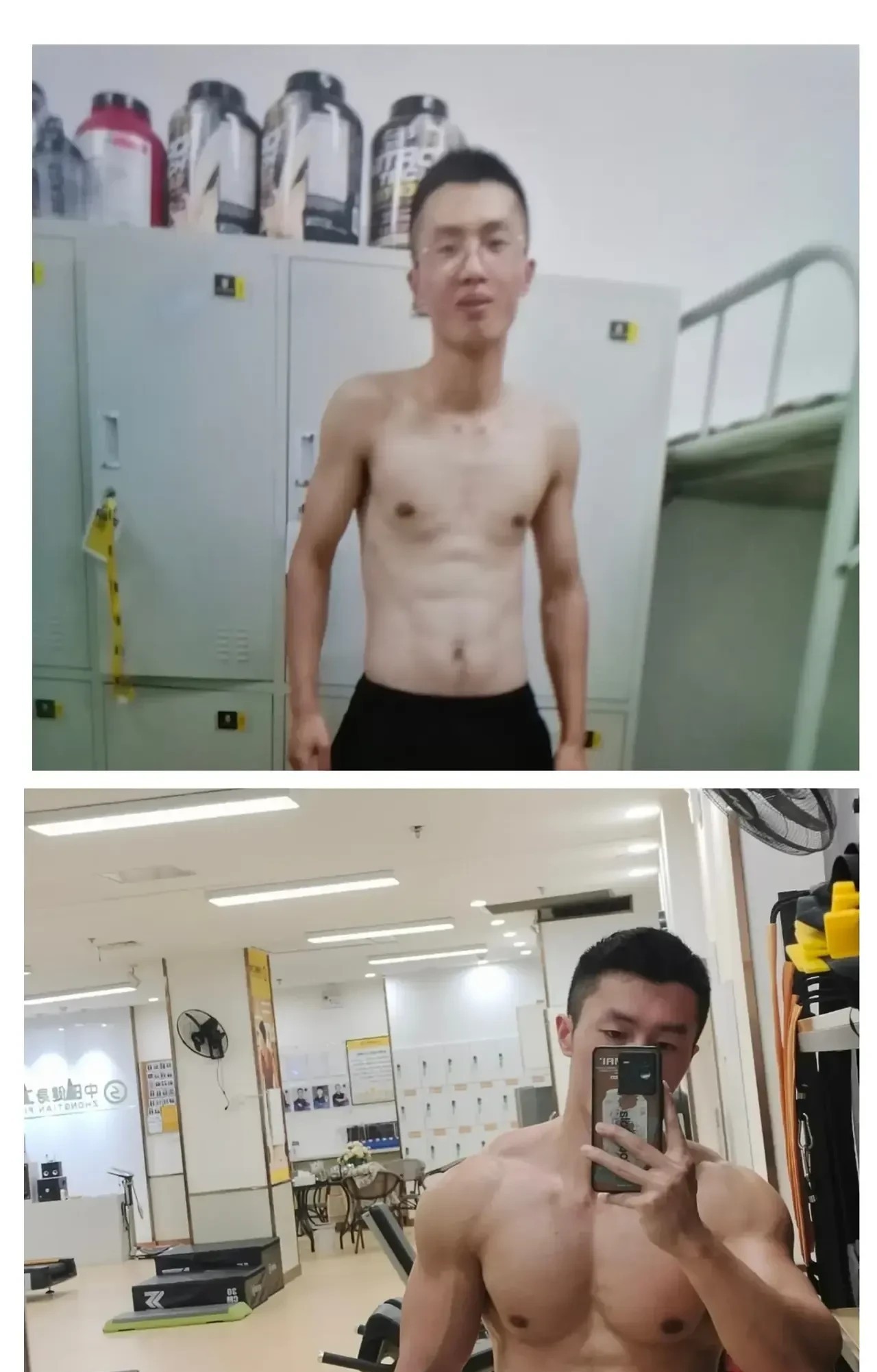 这居然是同一个人，不得不说，惊呆了。