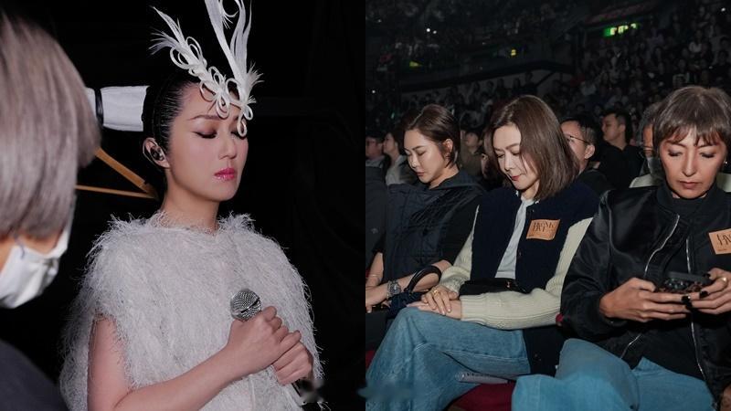 楊千嬅演唱會首場｜開唱前捐二百萬 全場為大埔火災默哀 關芝琳林德信Aga神色