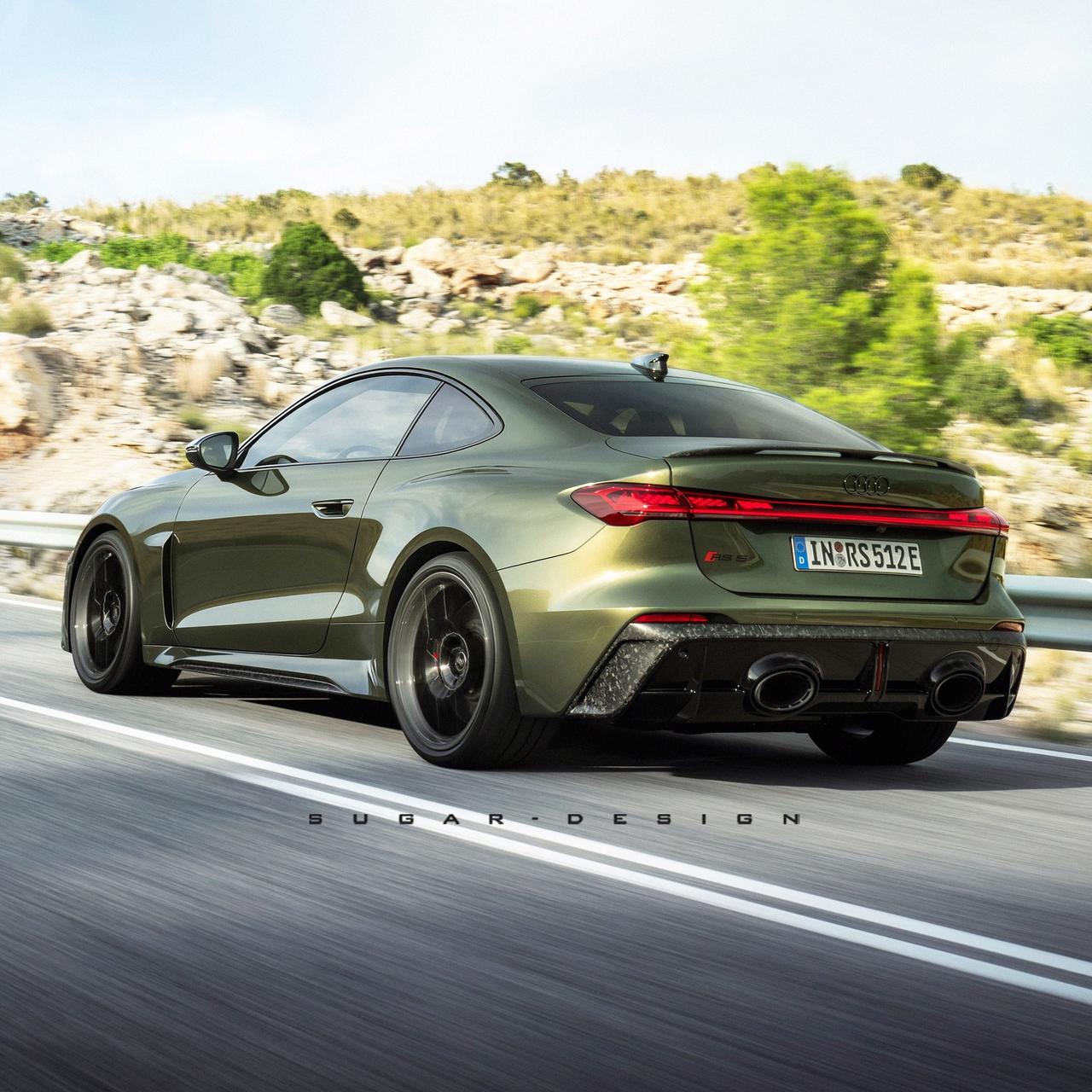 全新奥迪RS5如果出Coupe的话！要是这一代全新奥迪RS5出Coupe版本的话