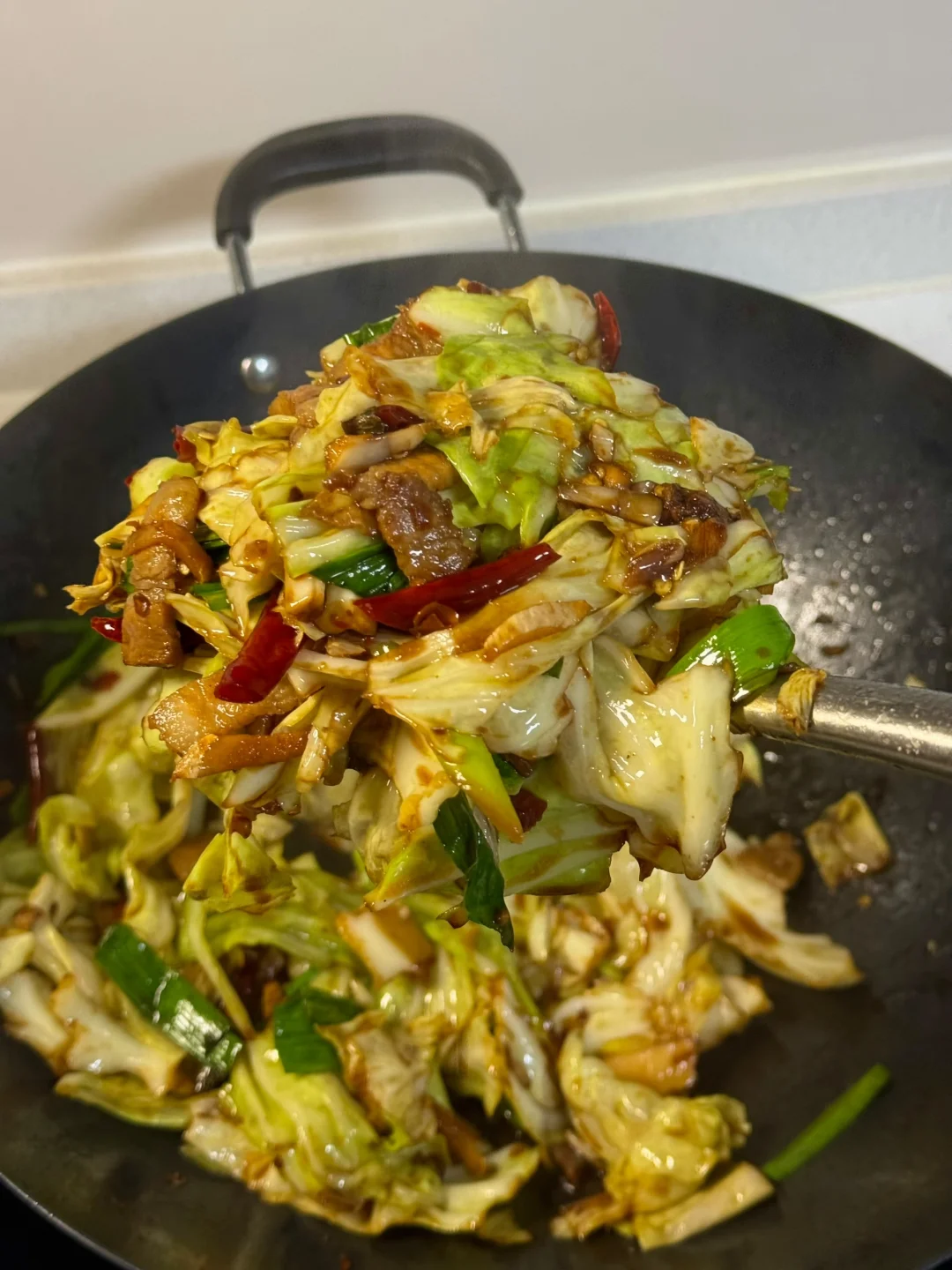 干锅手撕包菜/下饭家常菜