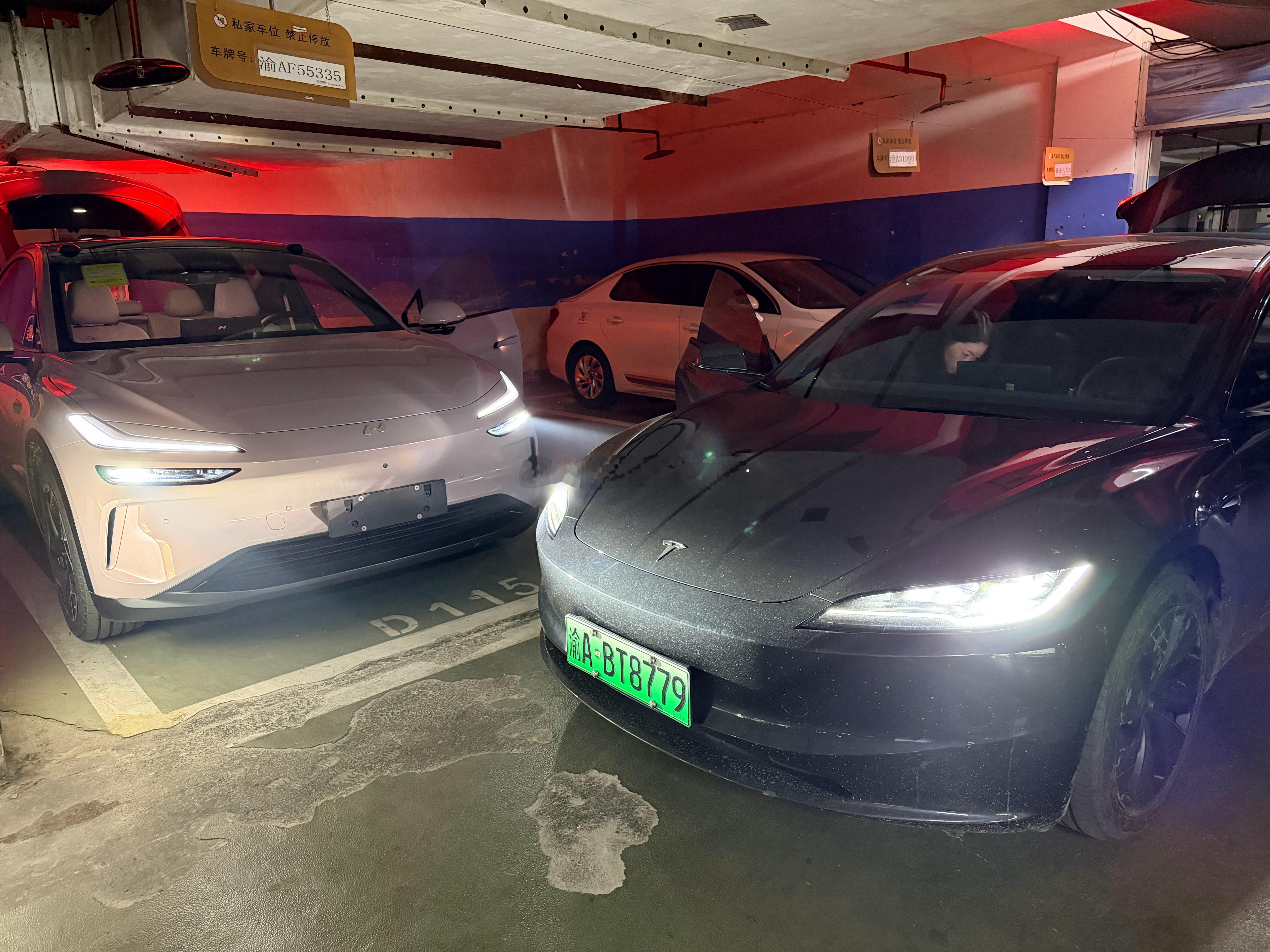 乐道l60的后备箱集齐了理想和特斯拉的箱子买了特斯拉后，理想的箱子搬到了特斯拉