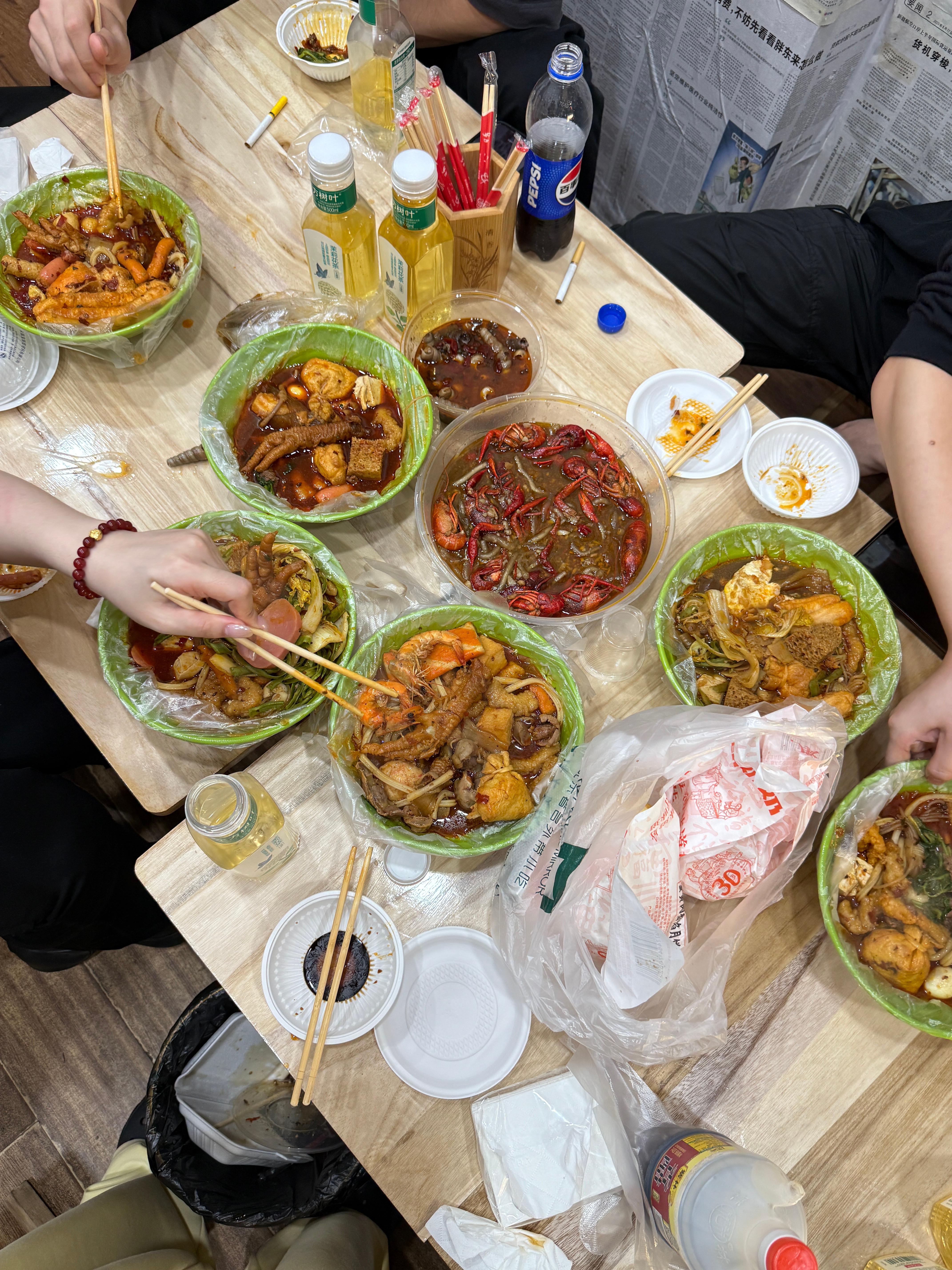 涮了个串串俺娘哟美味[哭哭]​​​
