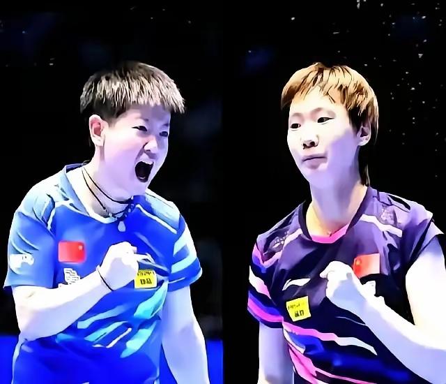 孙颖莎击败王曼昱，凭借实力，耐力，凭借现场快速解题能力。谁脑子谁转的快，谁