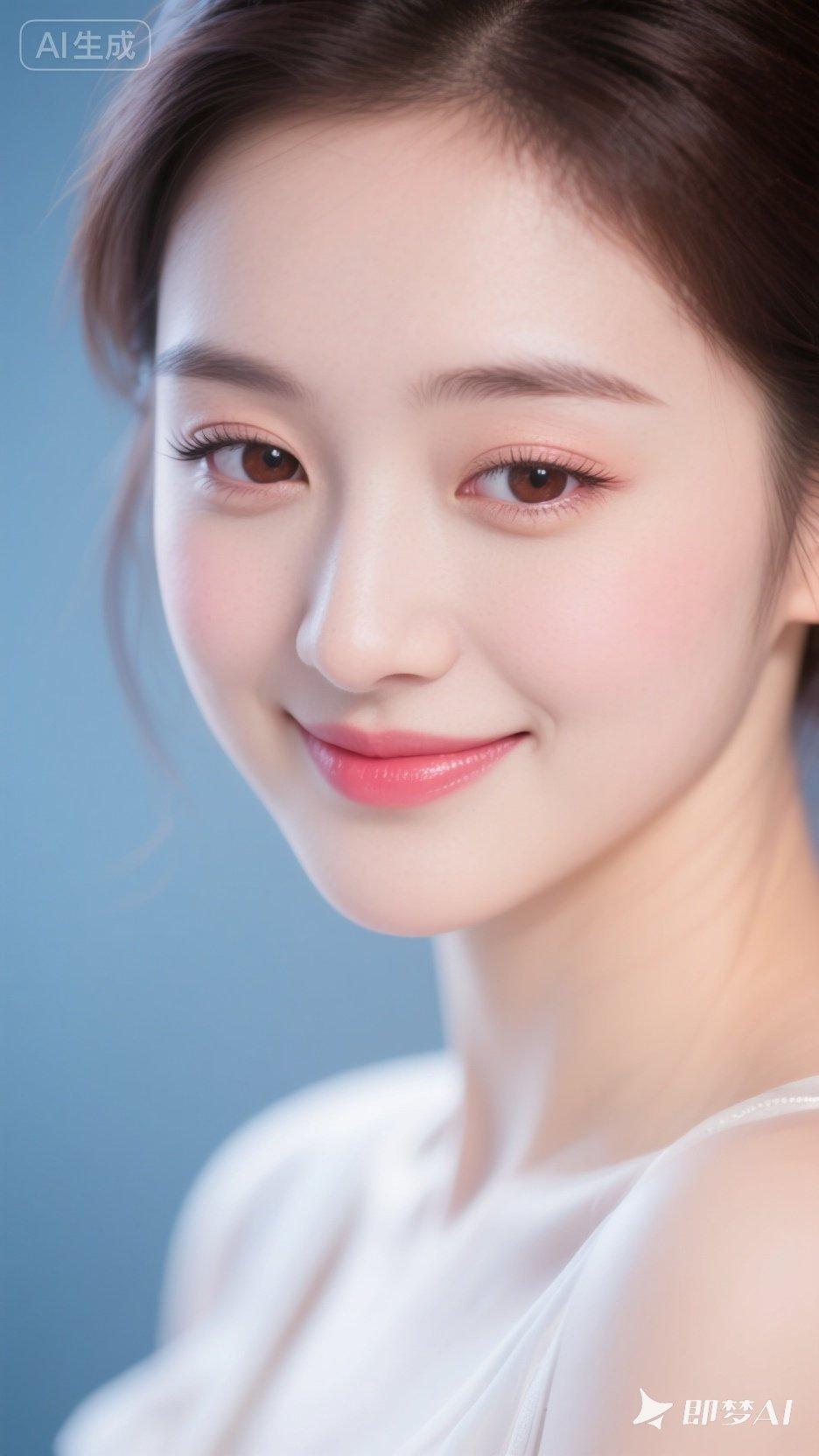 温柔甜美的微笑，让人心动不已😊