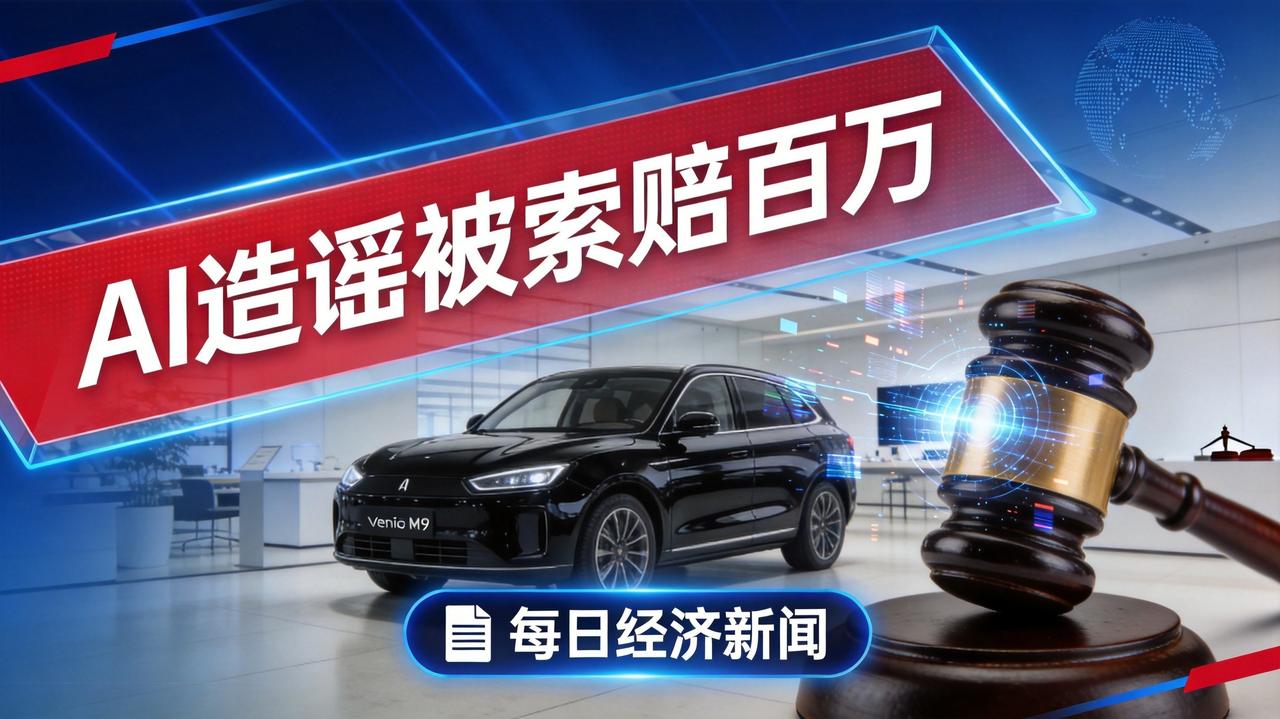 用AI造谣，被赛力斯索赔100万！一个57粉丝的博主，用AI合成了段问界"车