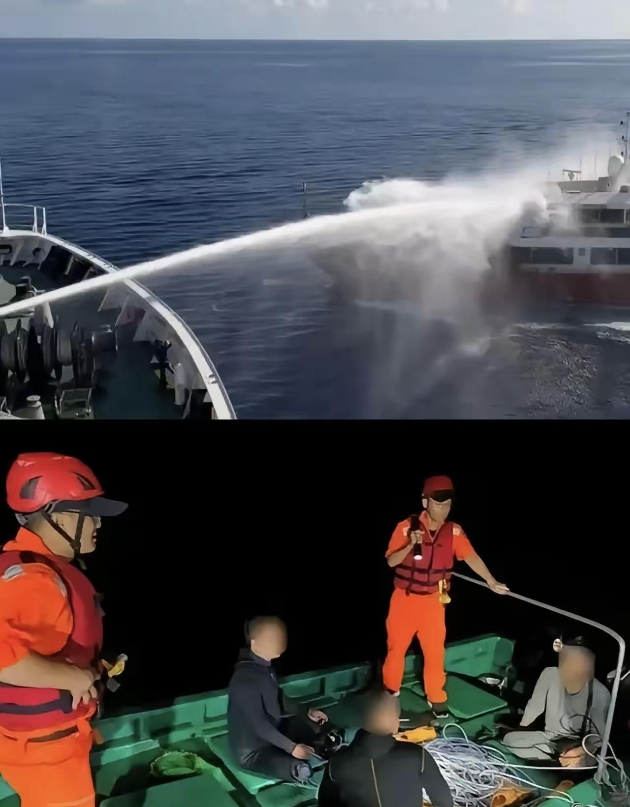 台湾时政评论员郭正亮说：海巡署选择在国庆当天向大陆渔船射击水炮，其用意就是“故