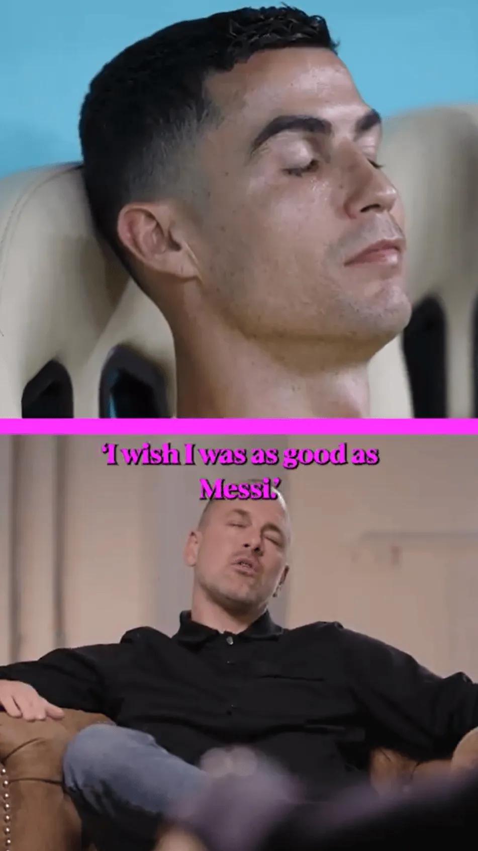 乔-科尔：C罗大概每晚睡前会想，自己能像梅西那么强就好了3月29日讯，近日，在