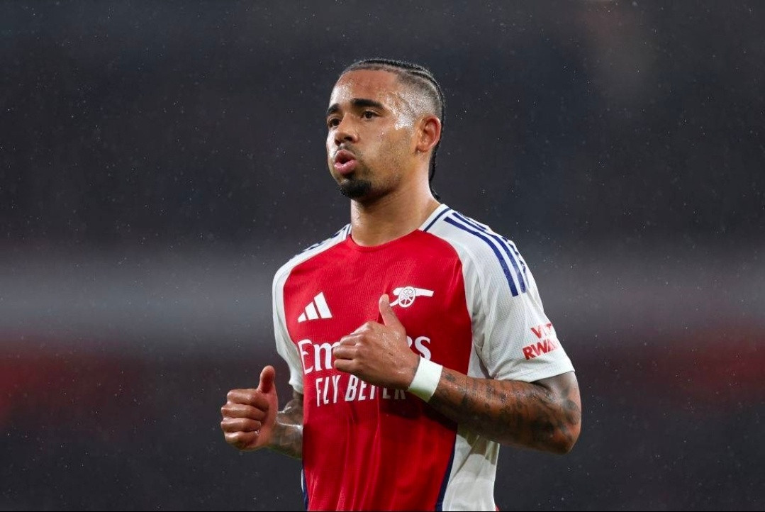 热苏斯对阵布鲁日替补登场，时隔近一年后重返赛场欧冠联赛阶段第6轮，阿森纳客场对阵