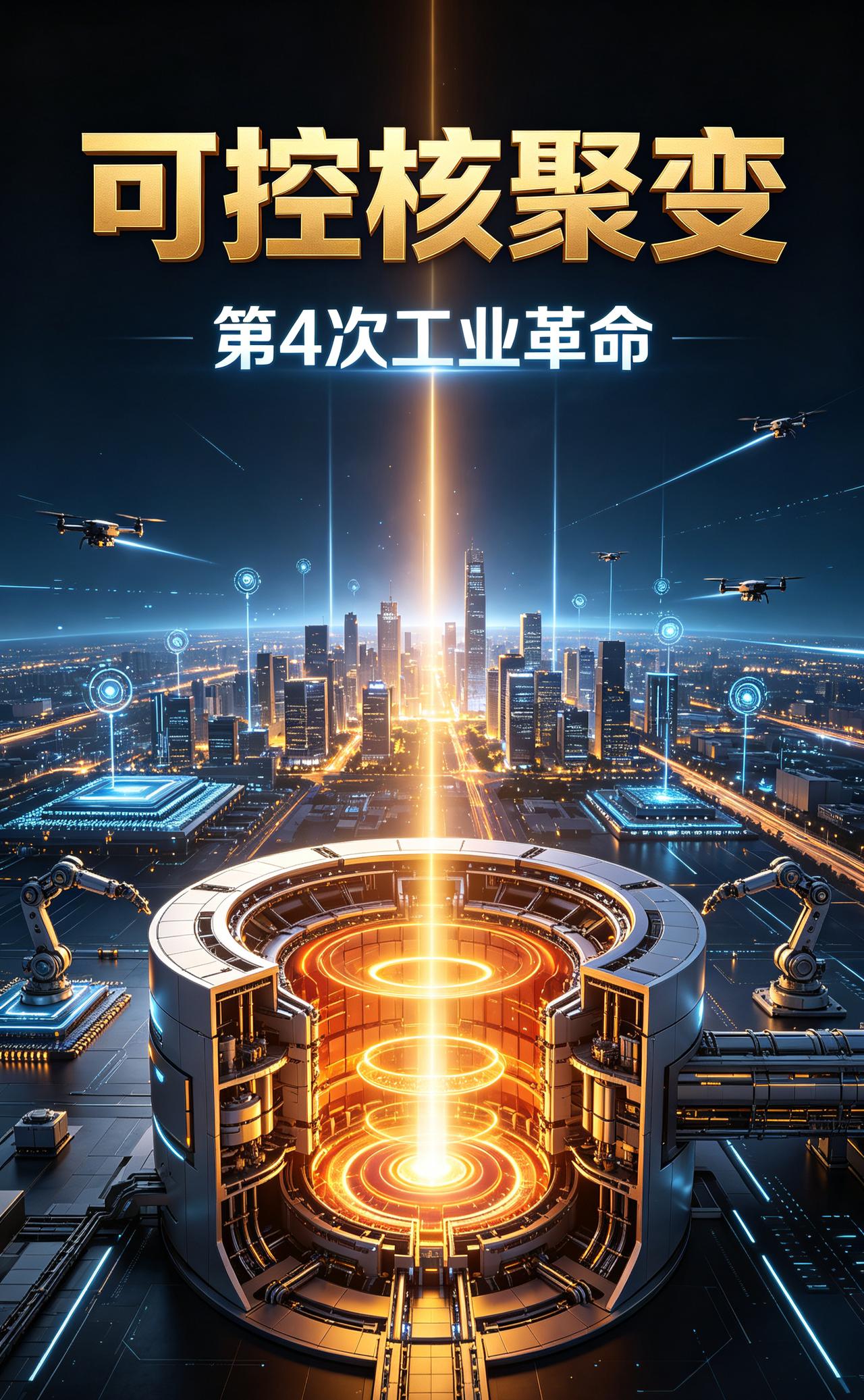 可核聚变要来了！人类第四次工业革命要在中国拉开序幕了！2027年建成实验装置，2