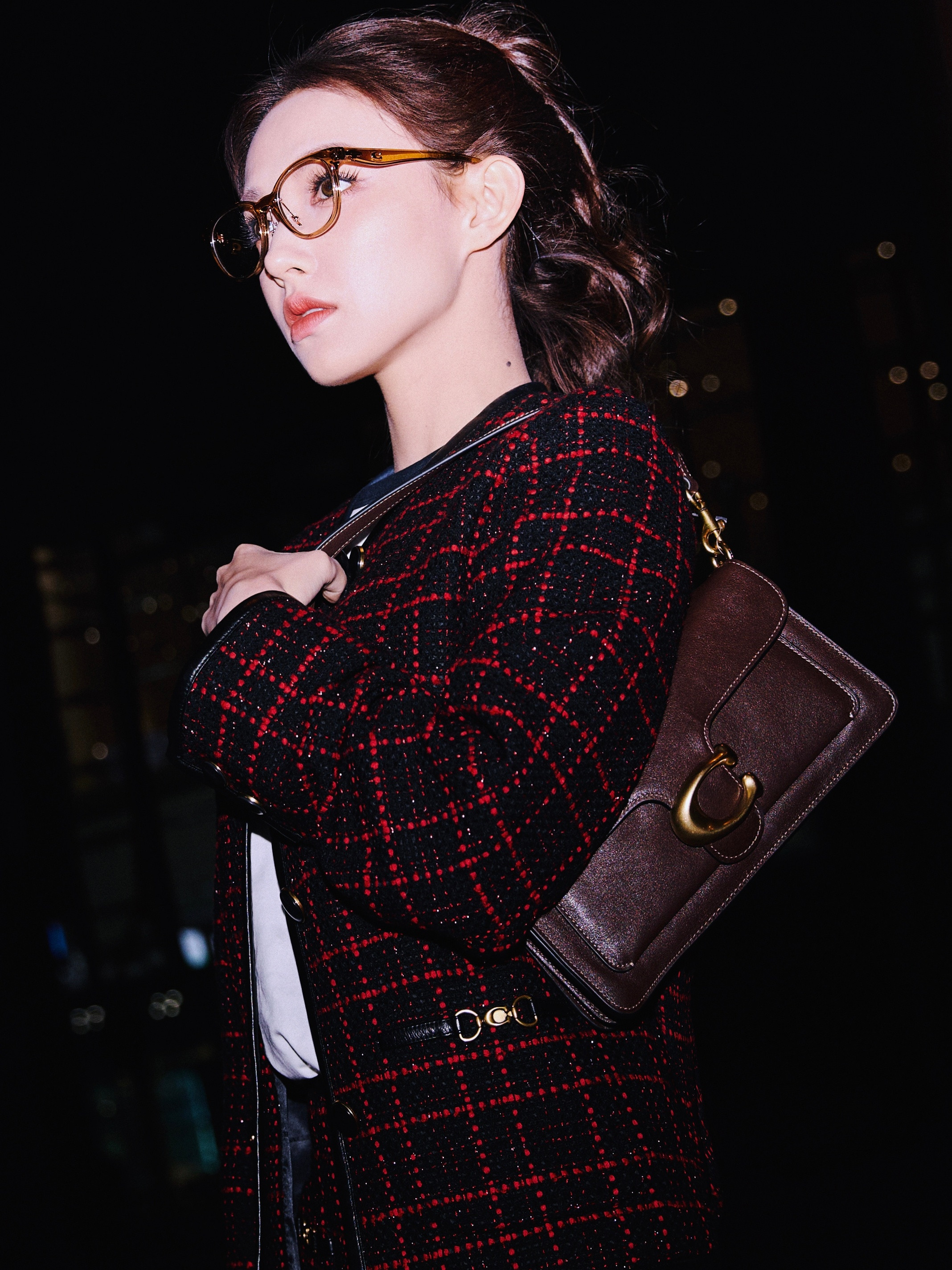 程潇纽约时装周期待程潇纽约秀场😎