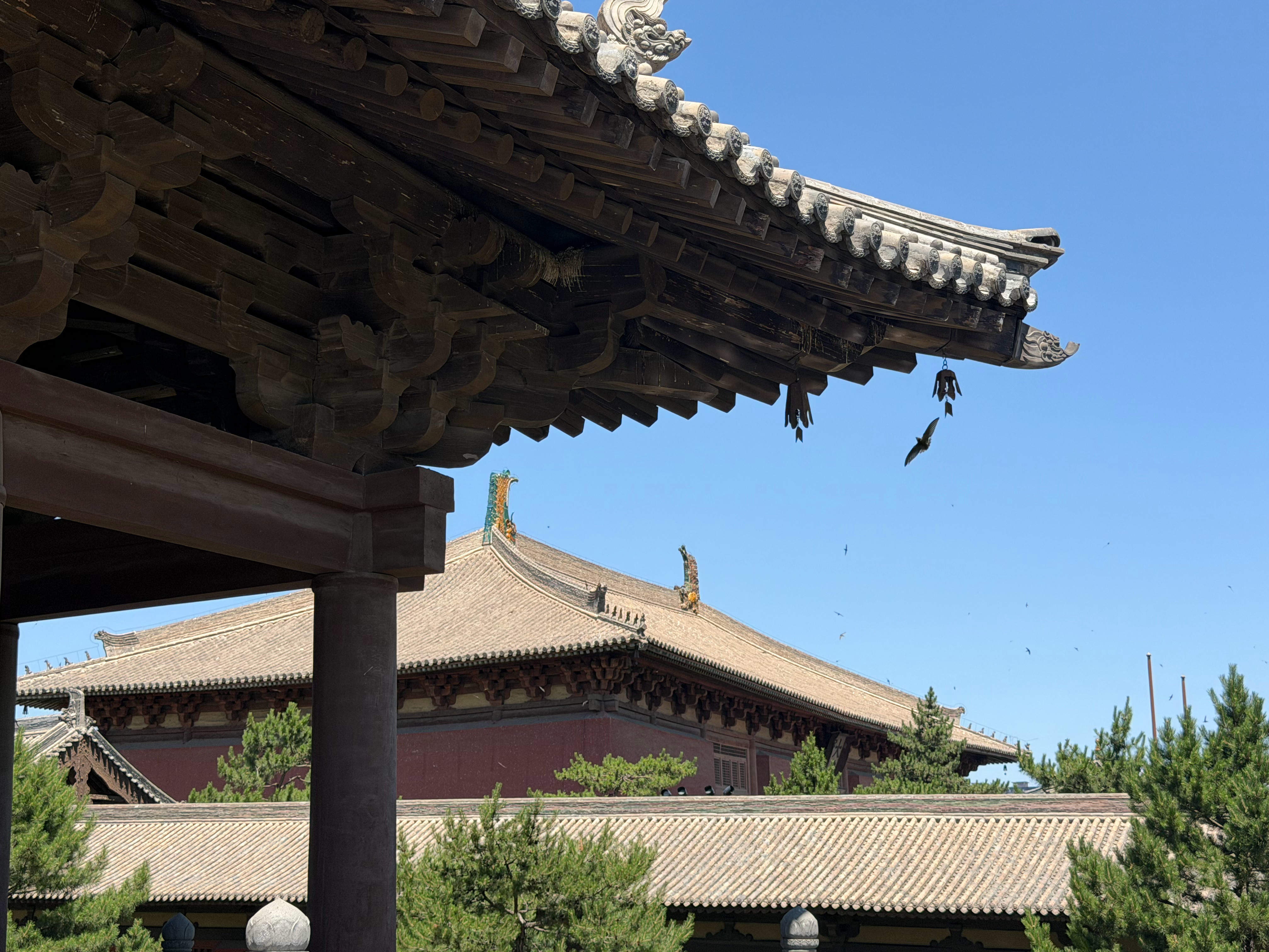 前两天游了大同，辽构古建很震撼，新建和修复也很有审美，我一定还要再来的