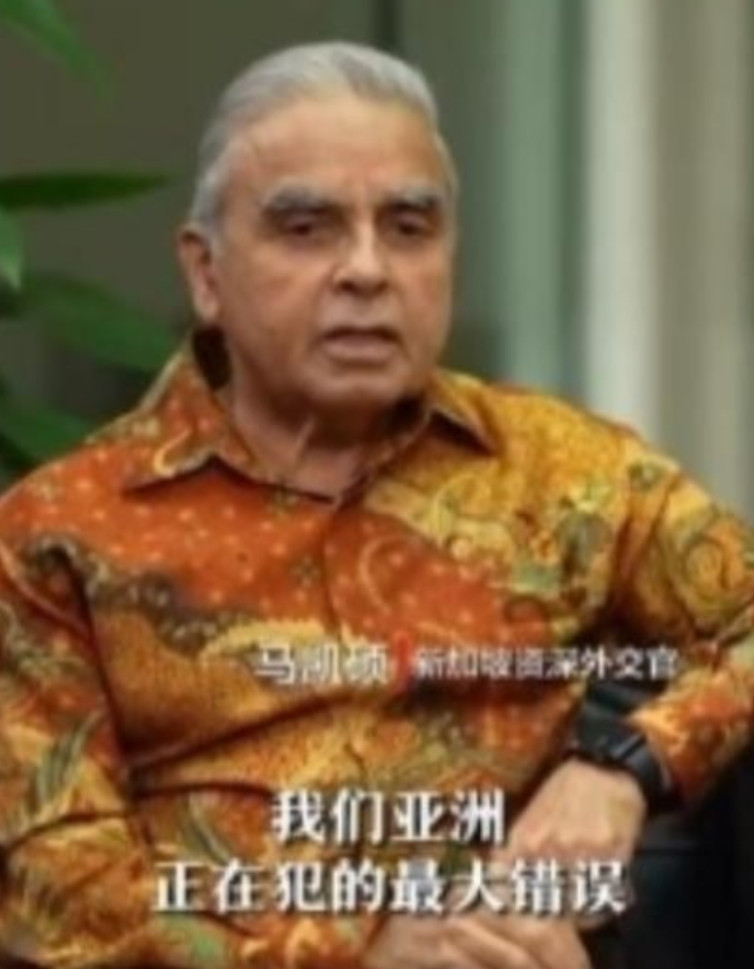 亚洲正在犯下滔天大错！新加坡的外交专家马凯说就曾说过：“亚洲国家对西方打压