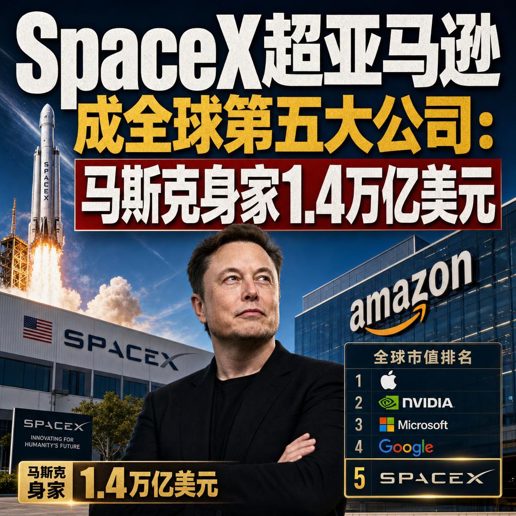 问大家一个问题：一家年营收不到200亿美元、还在巨额亏损的航天公司，凭什么三天就