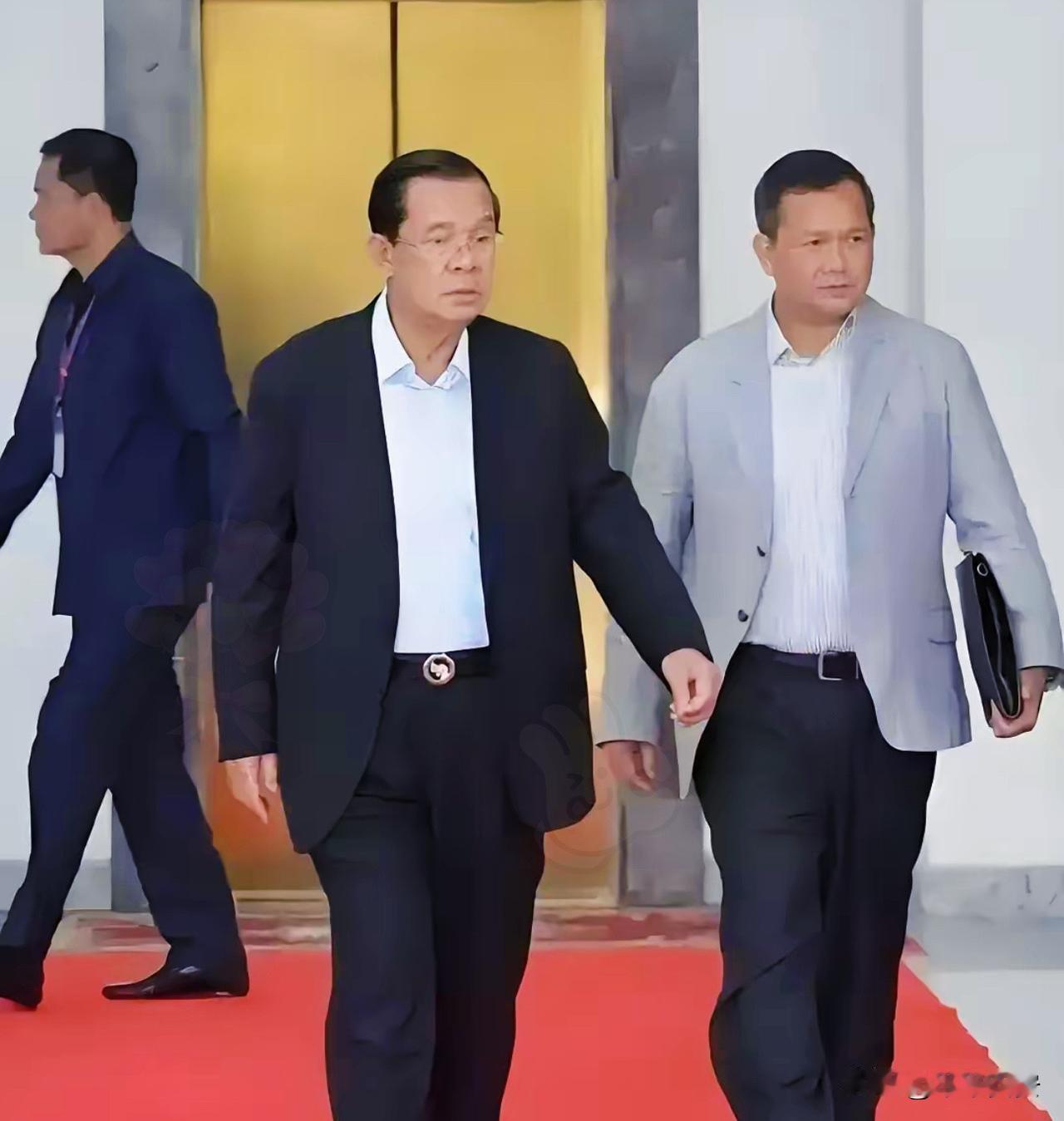 果不其然啊柬埔寨首相洪玛奈宣布了洪玛奈近期提出“打包推进”园区、运河、铁