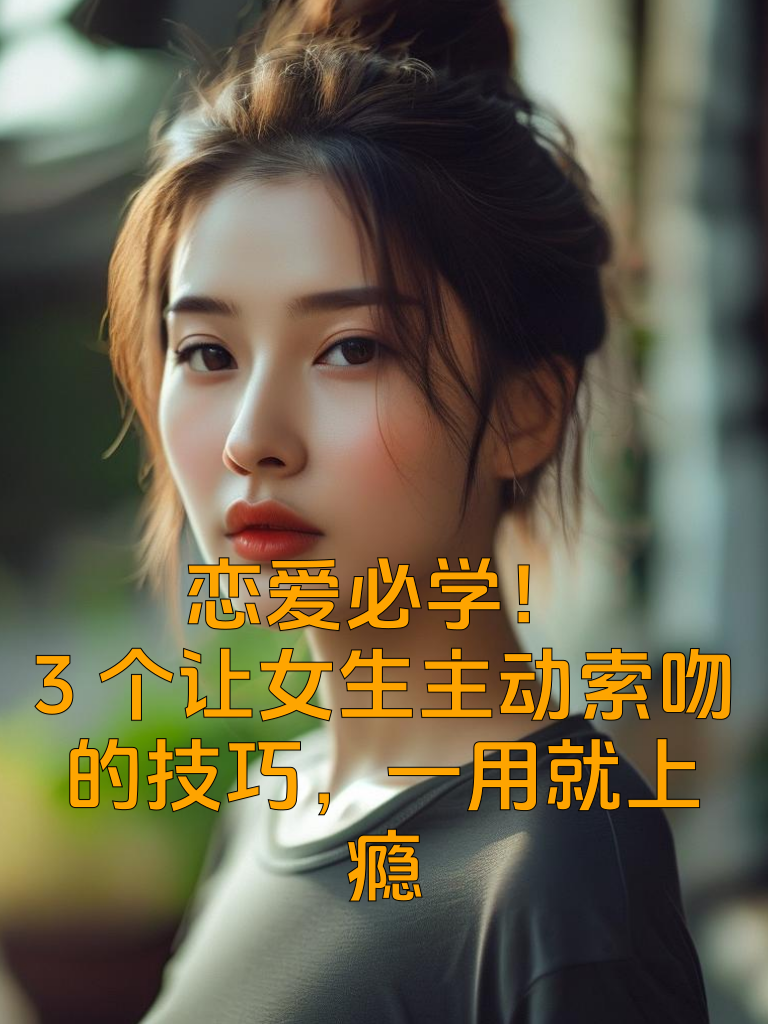 恋爱必学！3个让女生主动索吻的技巧，一用就上瘾