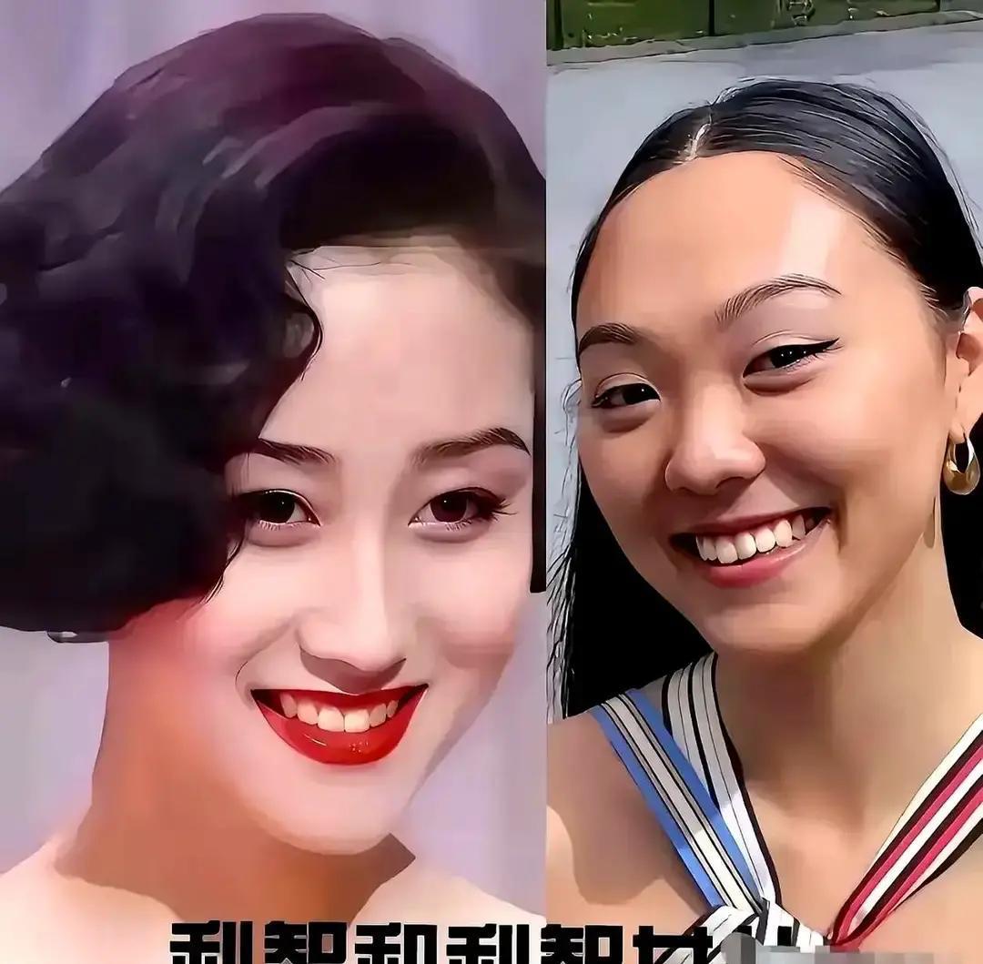 别猜了。这姑娘的长相，根本不在李连杰和利智的基因组合里。网友在算一道错误的