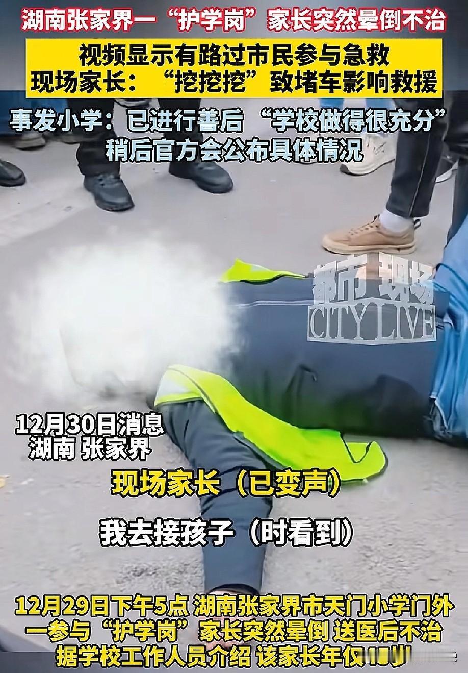 一直搞不懂学校的护学岗为什么一定是学生家长参与明明学校已经有保安、有老师、甚