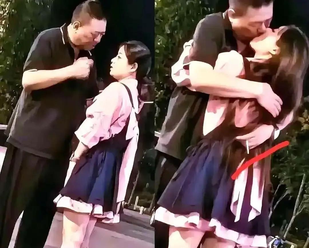 杭州街头，70岁大叔牵着20岁Lo娘，镜头全怼那块百达翡丽。没人问裙子，其实绝版