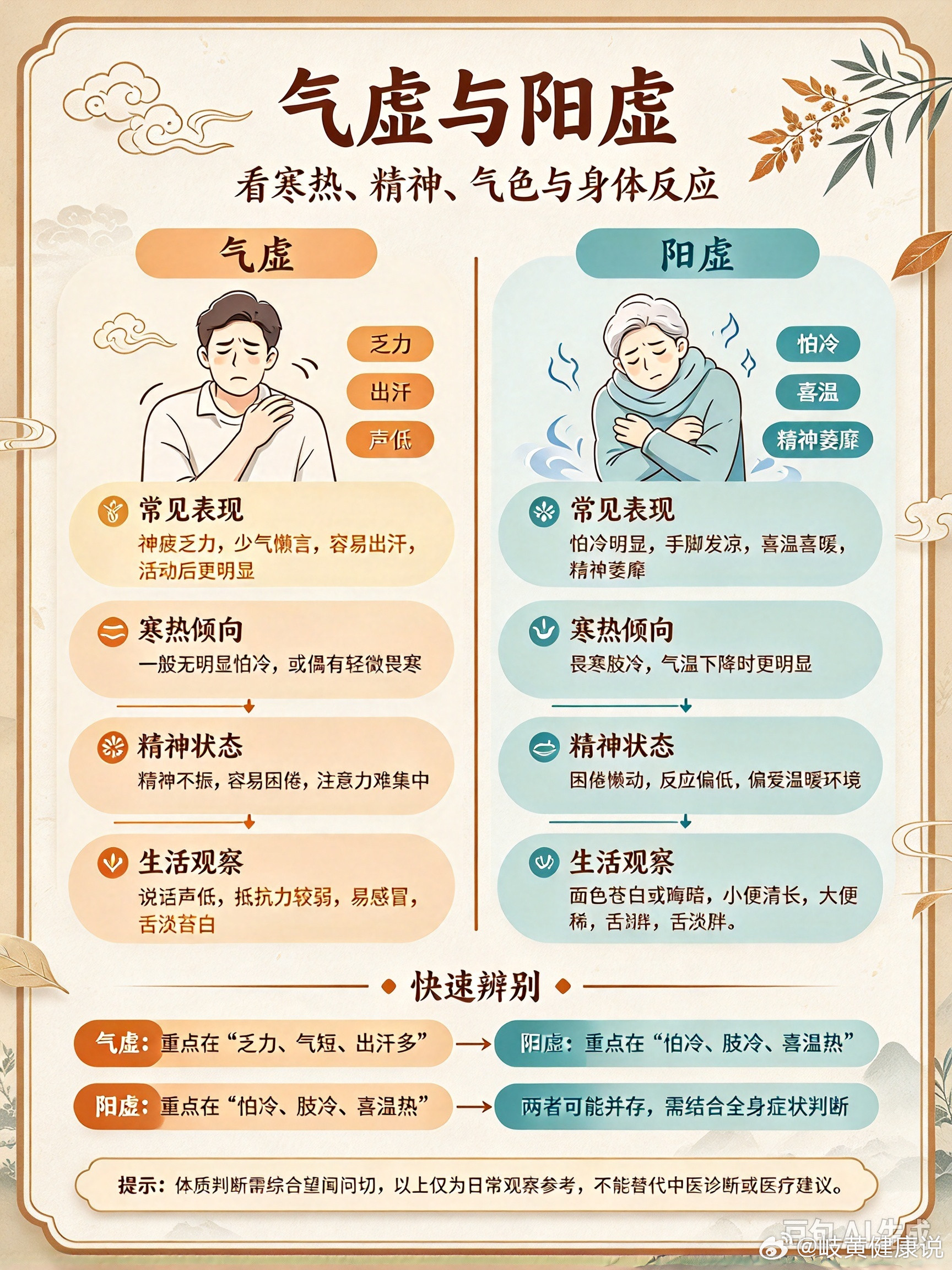气就好比动力系统，气虚就是动力不足阳就是动力系统加热力系统，阳虚就是动力不足加热