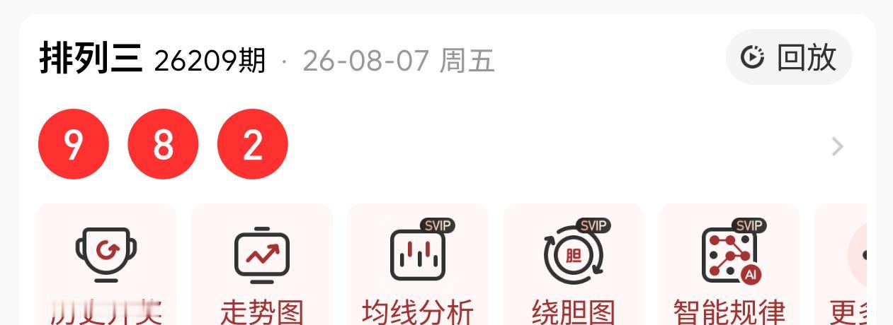 8月7日的数字彩开奖结果惊掉了老彩民的下巴。体彩排列三26209期开出982，福