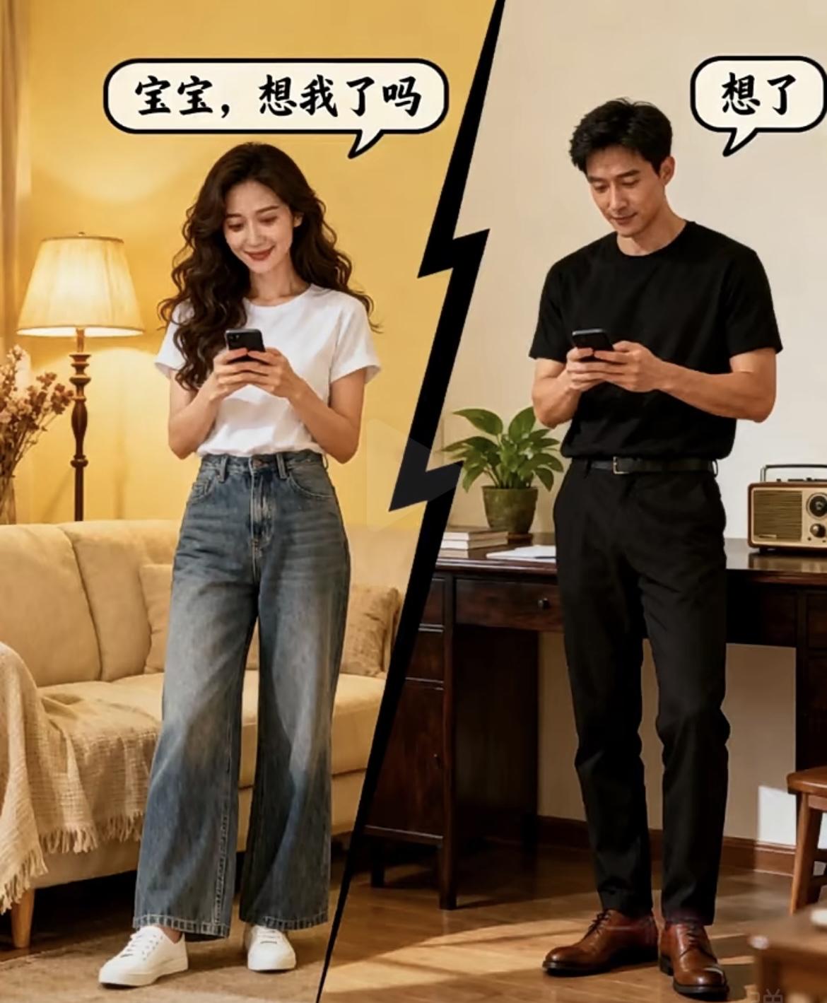 “宝宝，想我了么”[笑着哭][笑着哭]“不想……”[汗][汗]