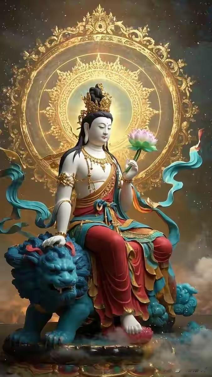 1农历十月二十，文殊菩萨出家日，以智为灯，照见前路今日恰逢文殊师利菩萨出家